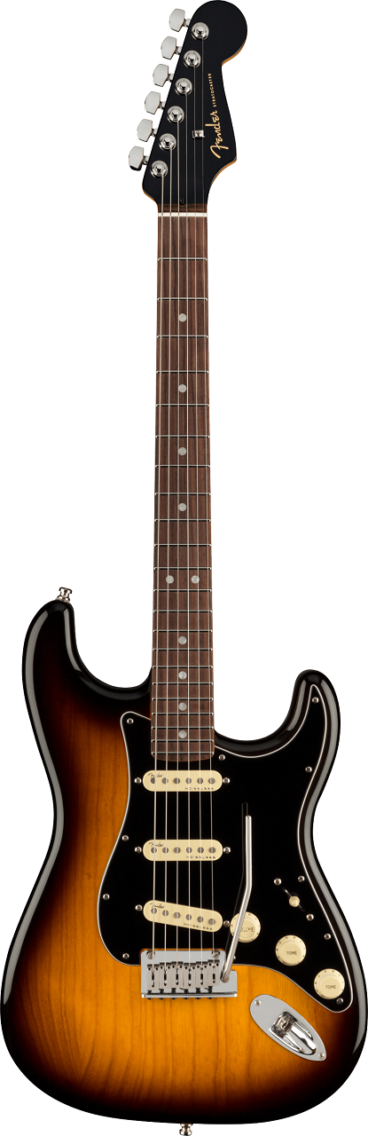 American Ultra Luxe Stratocaster®, Rosewood Fingerboard, 2-Color Sunburst