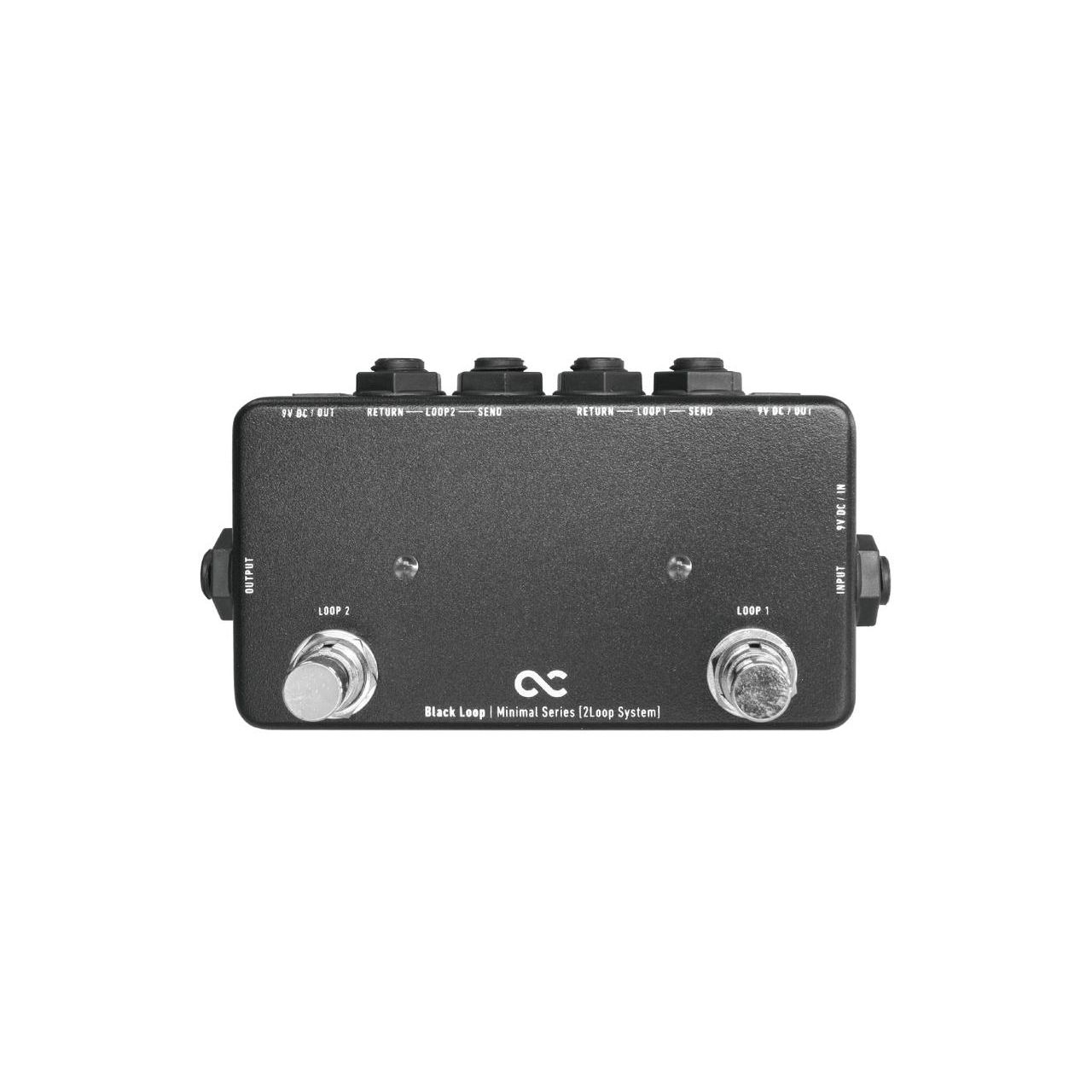 Minimal Series Black Loop - A+B Switch / True Bypass Looper