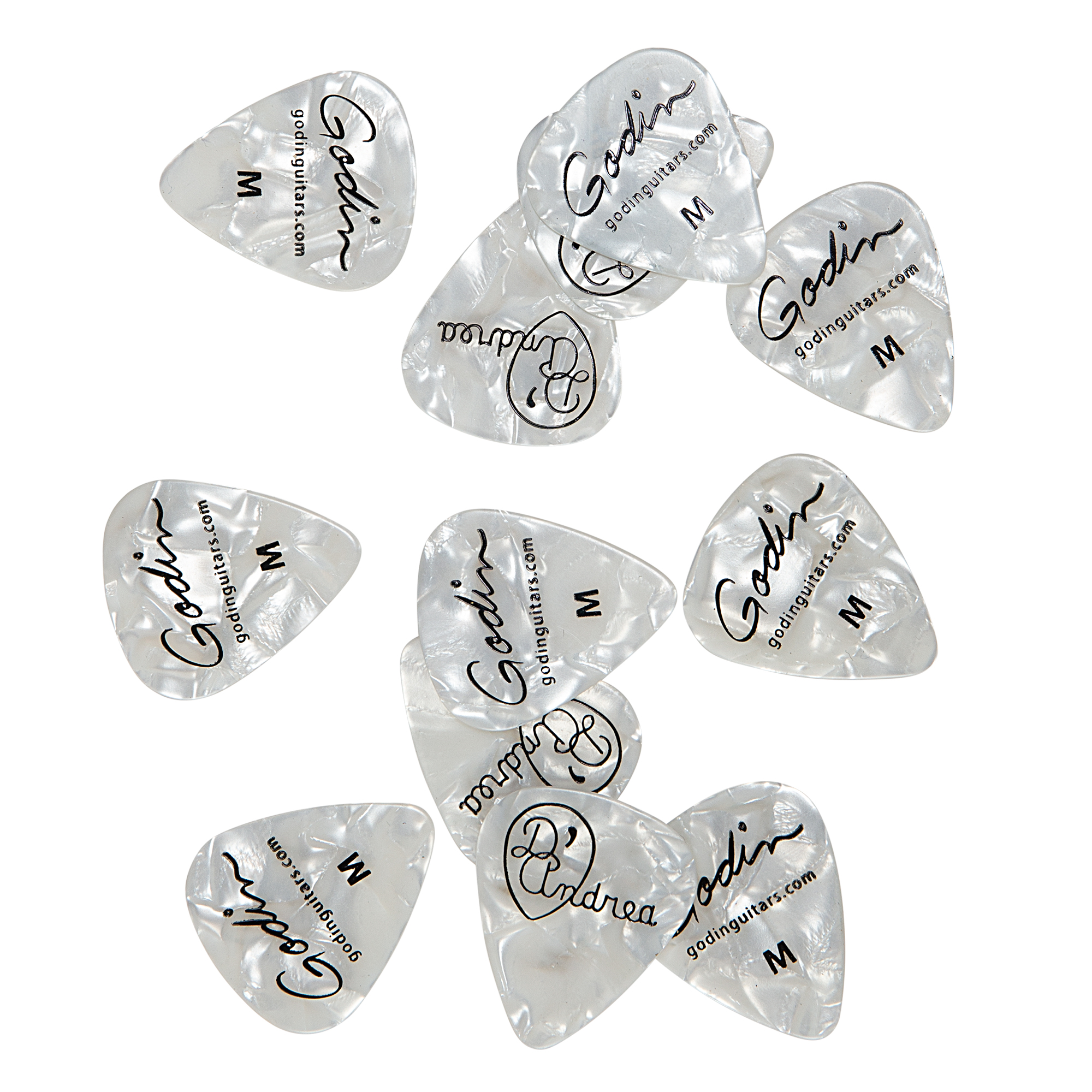 Picks White Pearl .71mm Medium