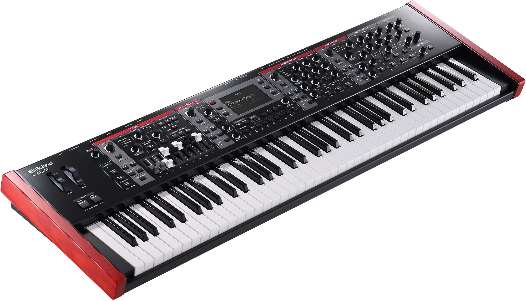 Roland V-Stage 76 – 76-Tasten Stage Keyboard für professionelle Musiker, ideal für Live-Performances