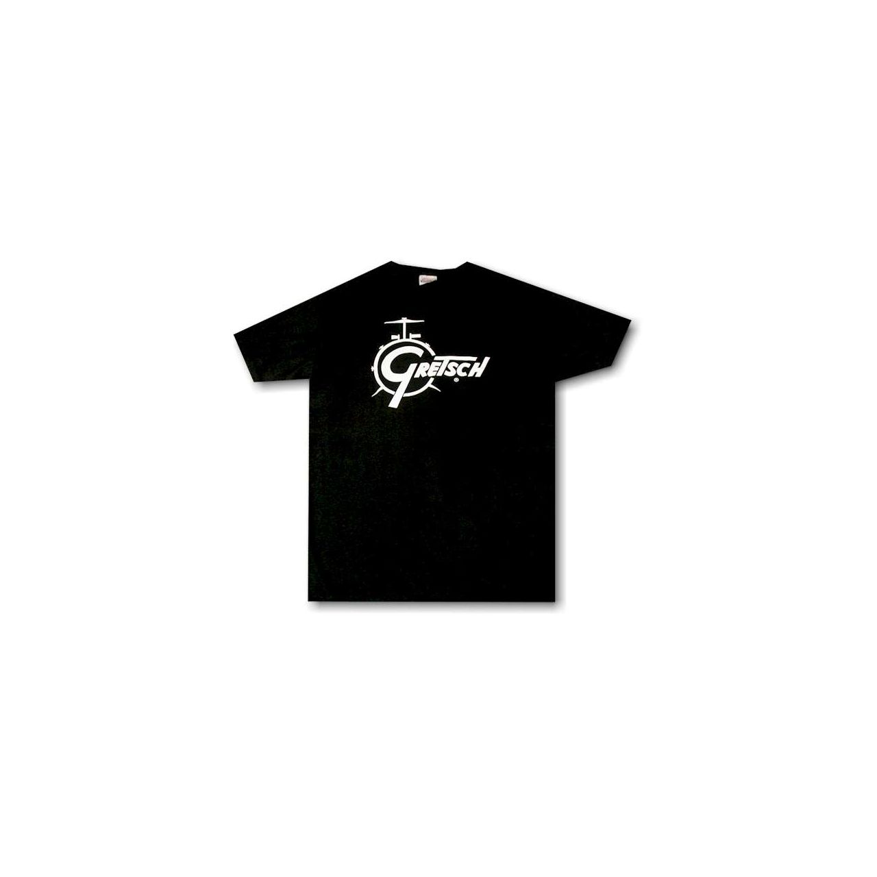 Tee Gretch Drums Logo Size: XXL