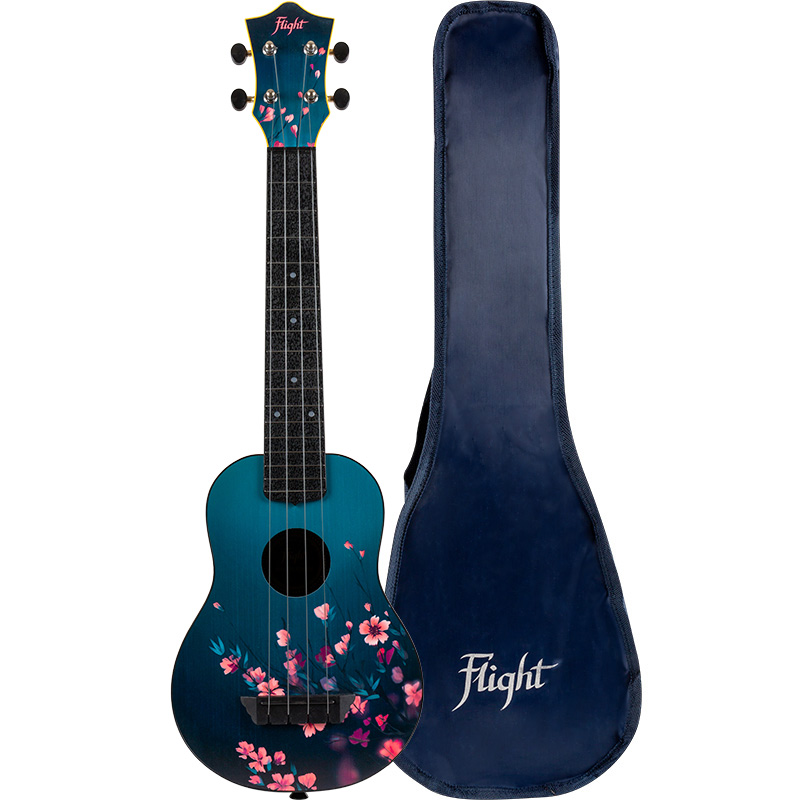 TUSL32 Sakura Concert Scale Soprano Travel Ukulele