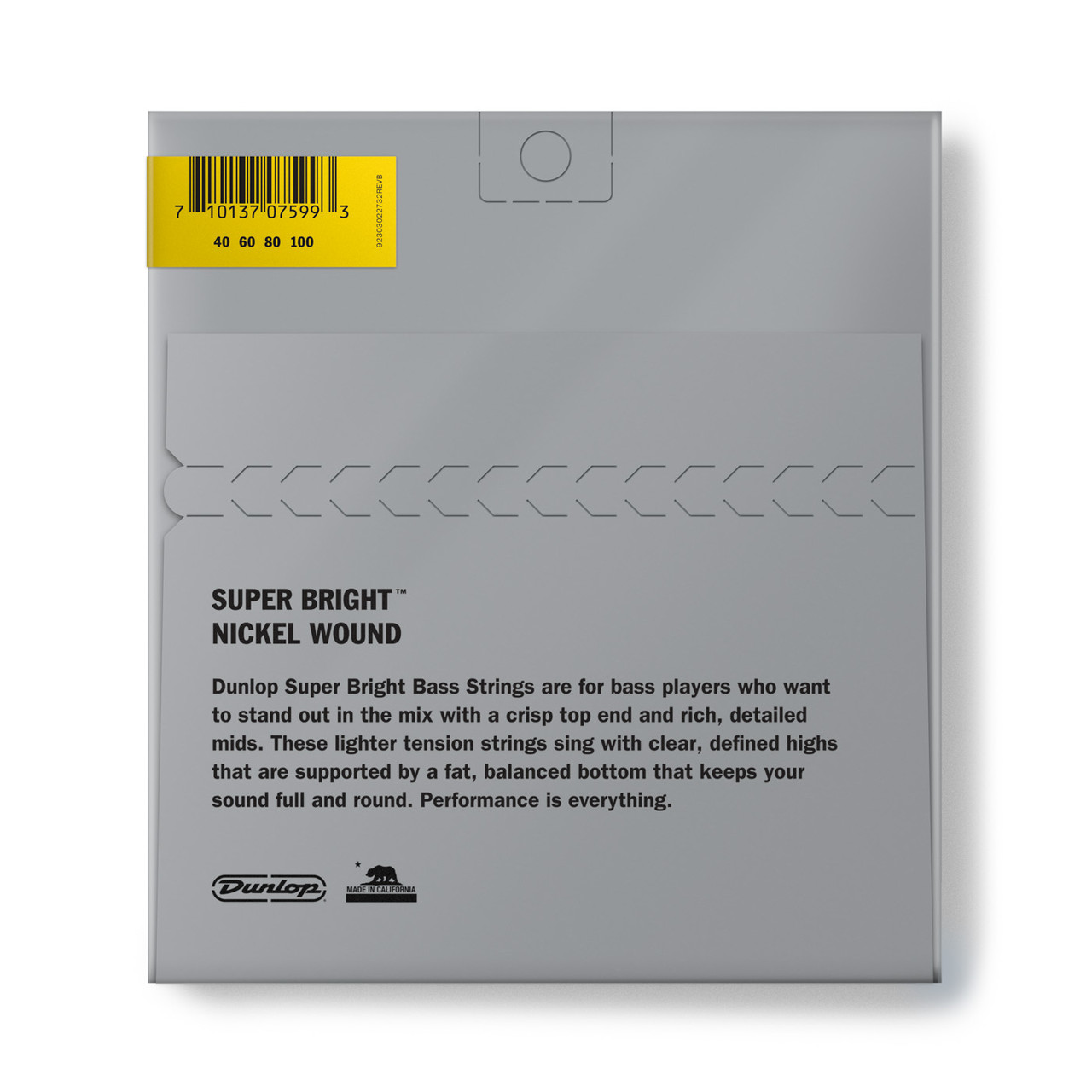 Bass Strings Nickel Wound, Super Bright Light 40-100