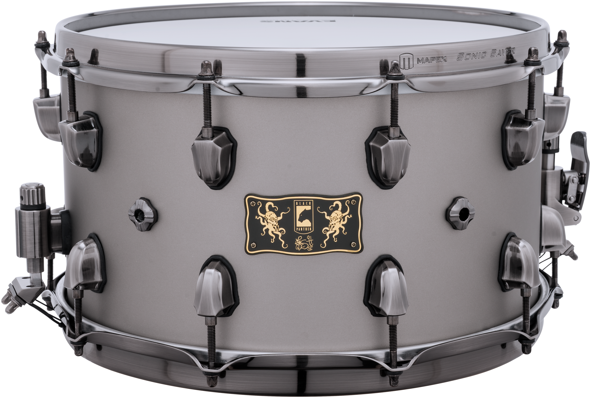 Artist Collection Snare 14x8" PsychOctopus Gun Metal Grey