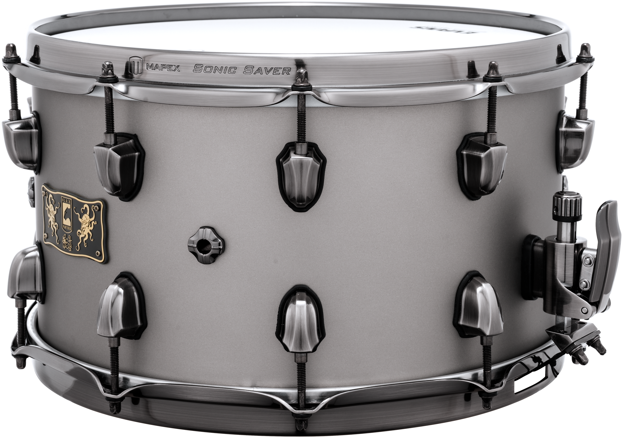 Artist Collection Snare 14x8" PsychOctopus Gun Metal Grey