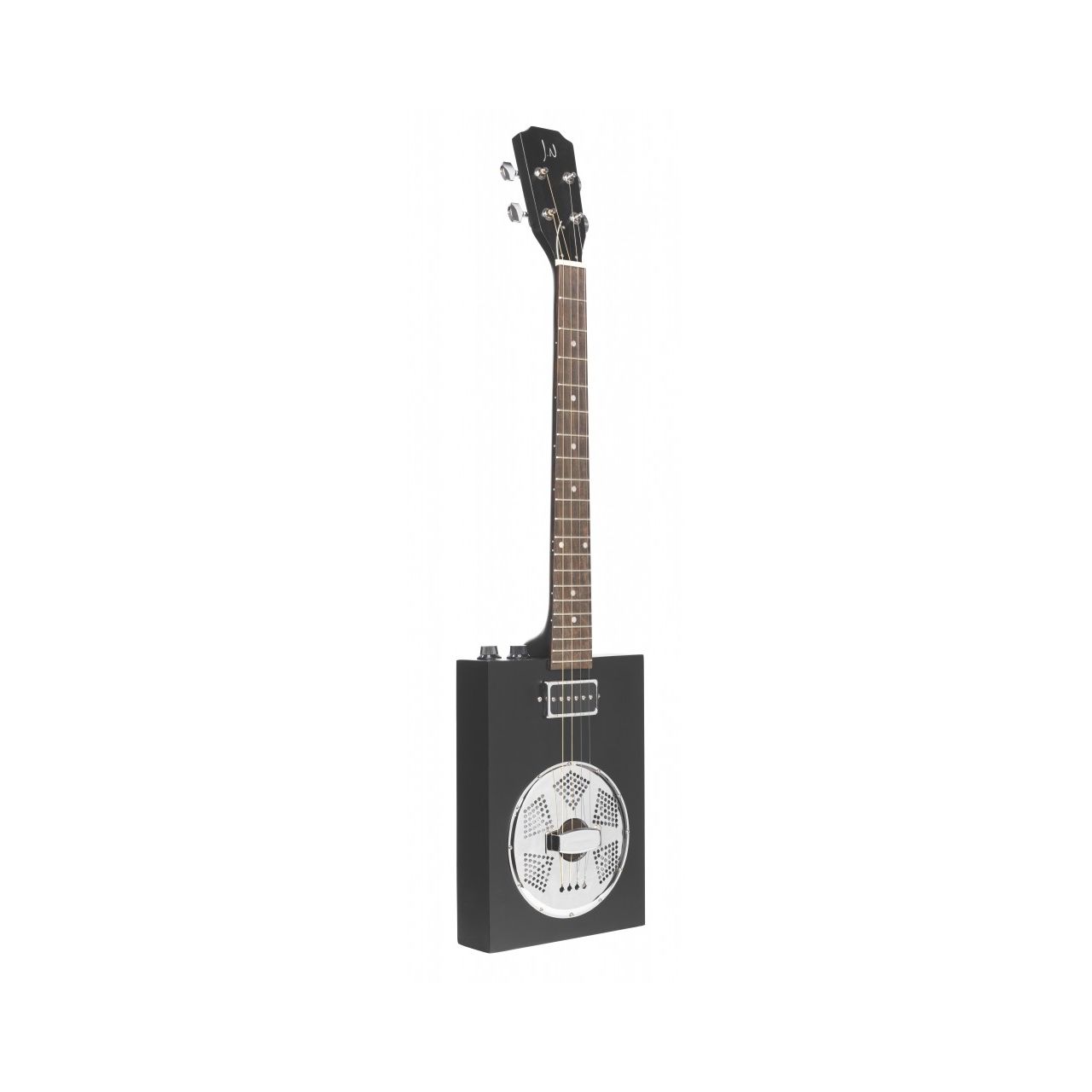 CASK-PUNCHCOAL 4-saitige Cigar Box Gitarre mit Tonabnehmer