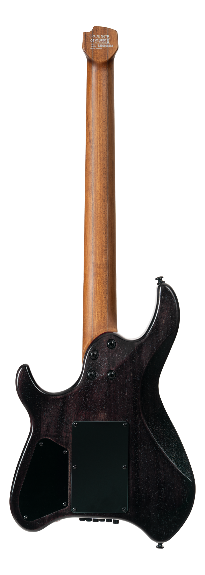 Space G6TR Semi Gloss Lava Headless E-Gitarre