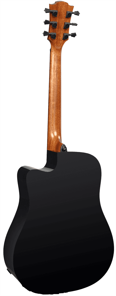 T118DCE Black Westerngitarre