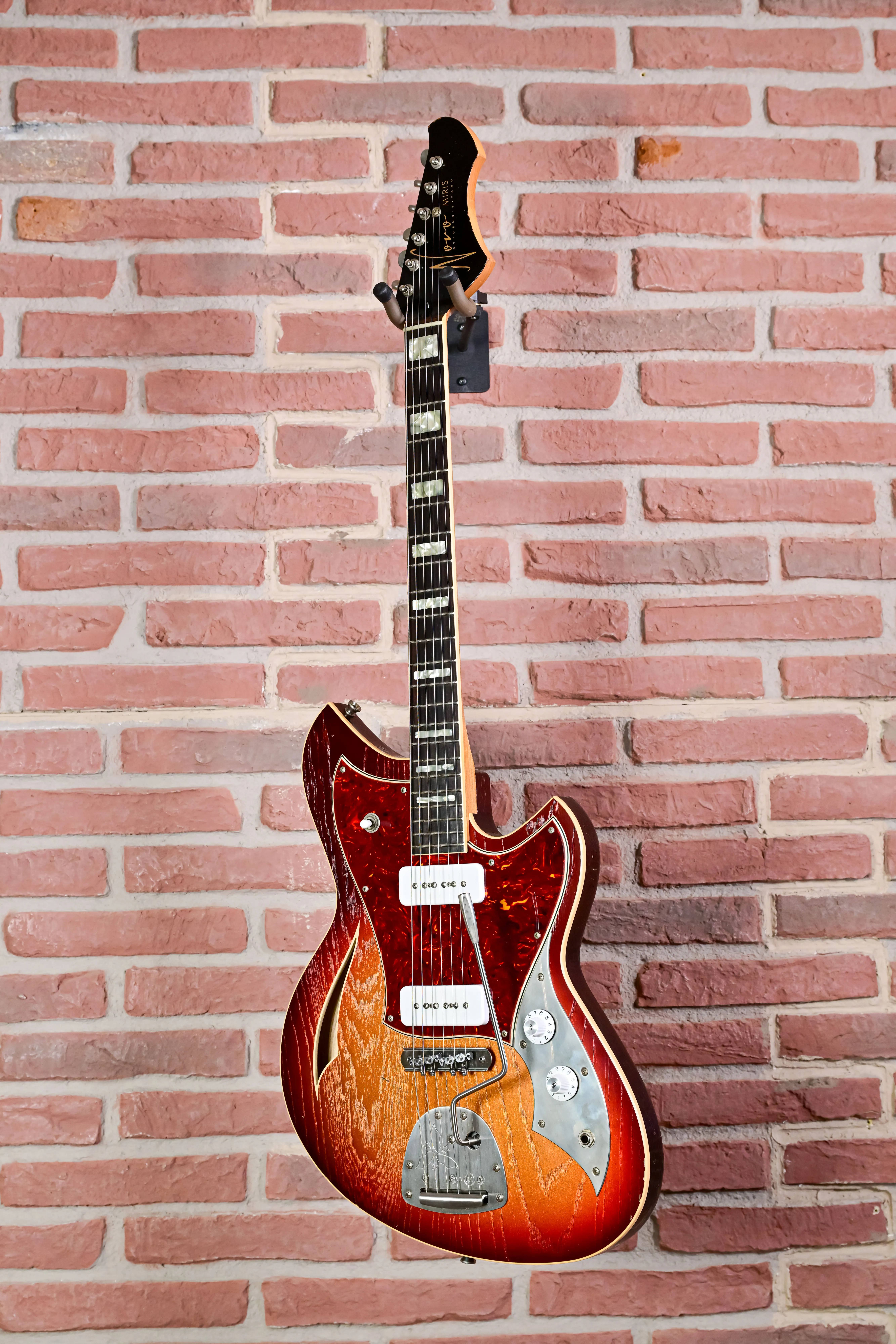 Miris J Mayan Burst 4-ply Tortoise Shell Light Distress