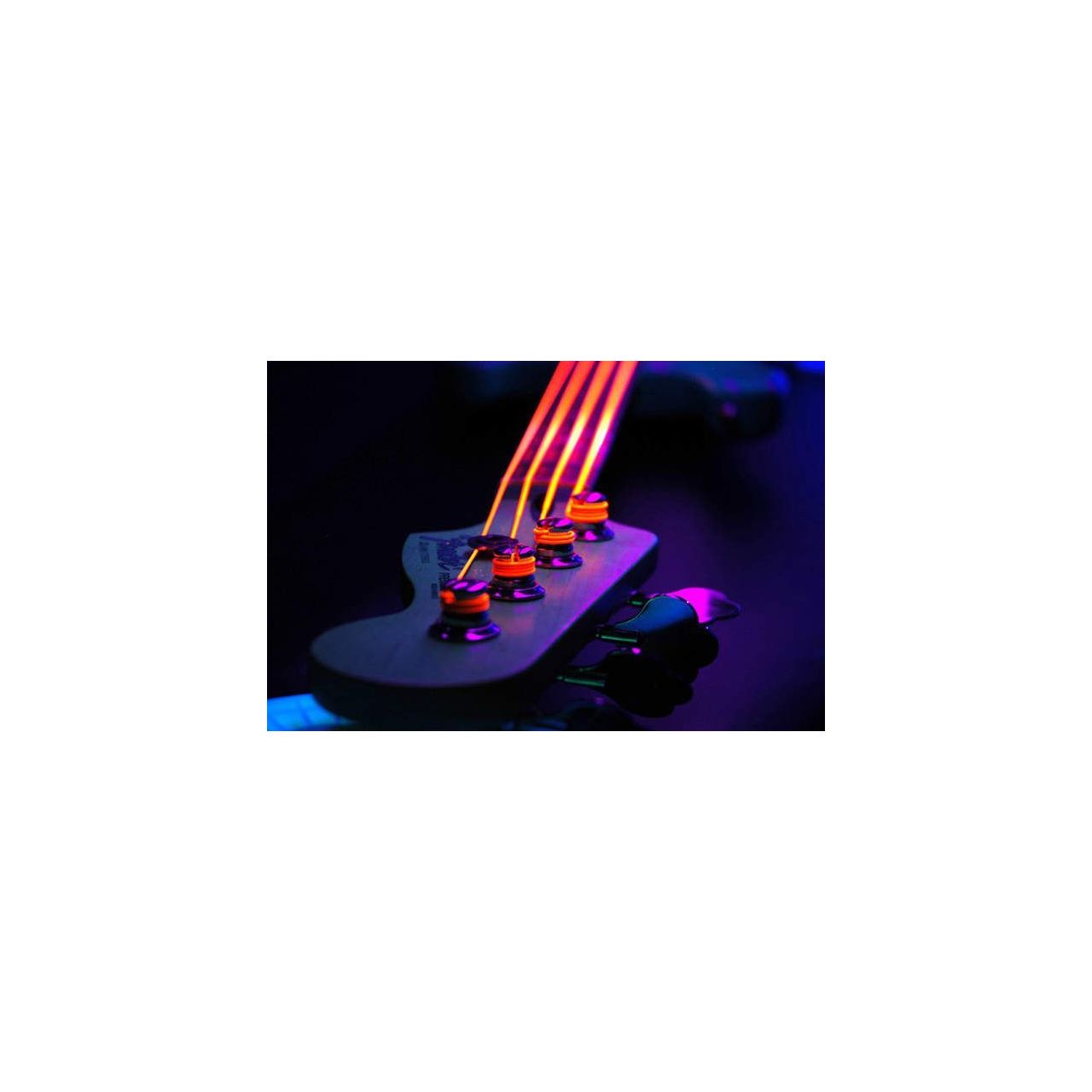 Hi-Def Neon Bass-Saitensatz Orange 045-125