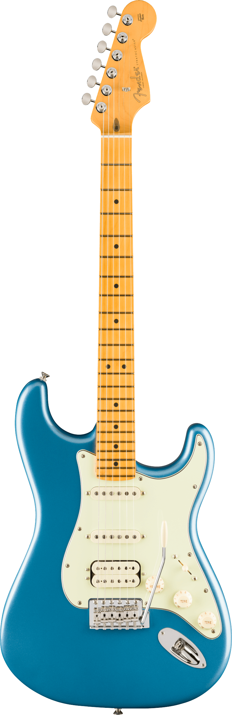 American Professional Classic Stratocaster HSS Faded Lake Placid Blue