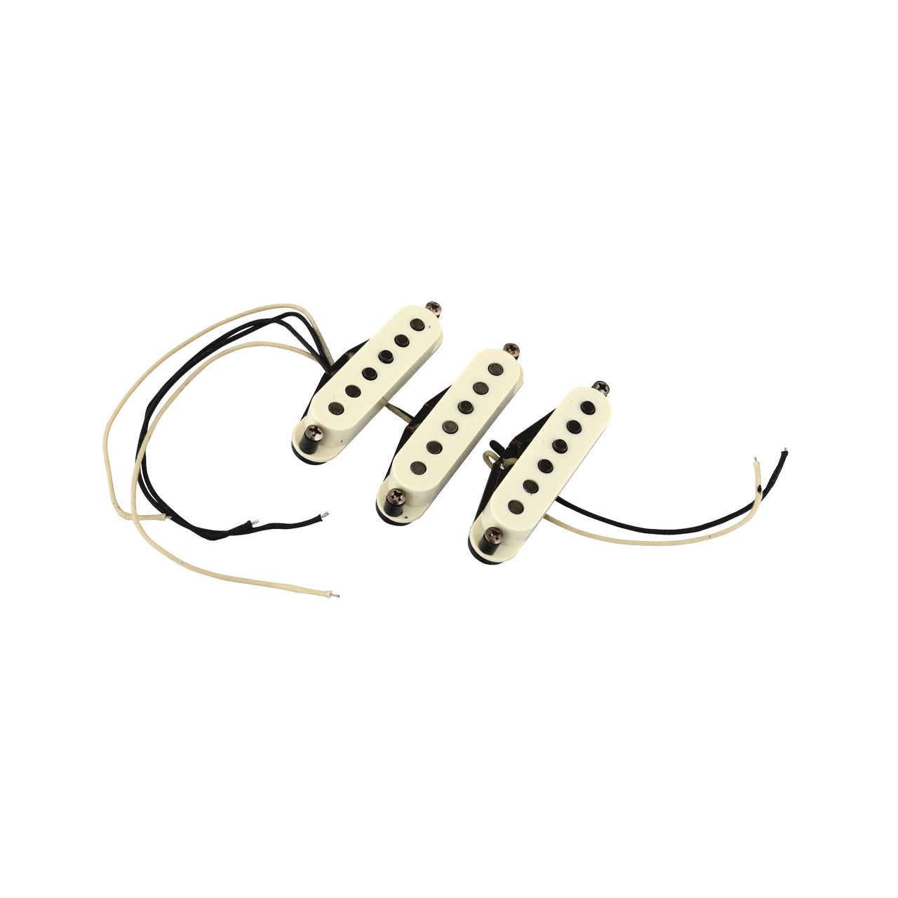 ST 54 Strat Set in Vintage Creme unaged Polepieces