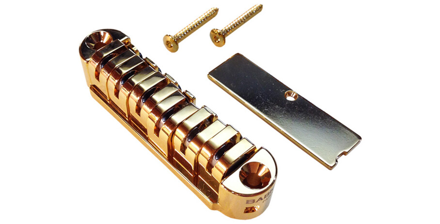 FCH OEM Tune-O-Matic Arched Plate (LP Style) - Gold