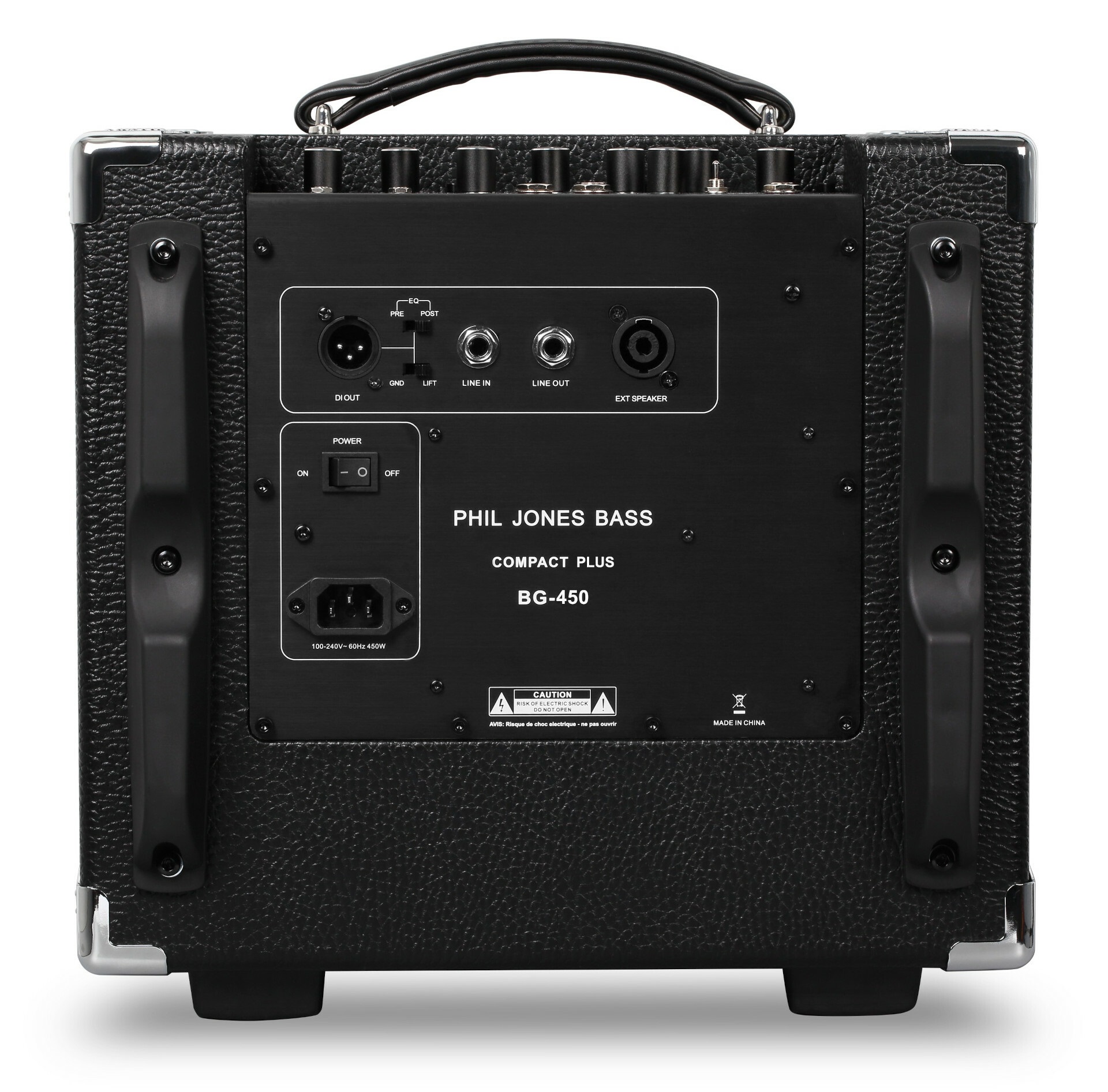 BG-450 Compact Plus - Bass Combo, 450 Watt - Black