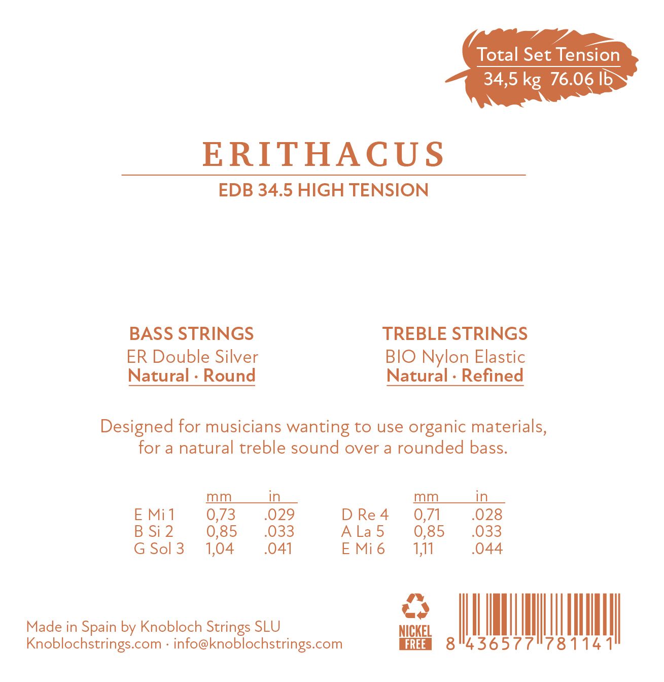 Erithacus Line EDN34.5 High Tension