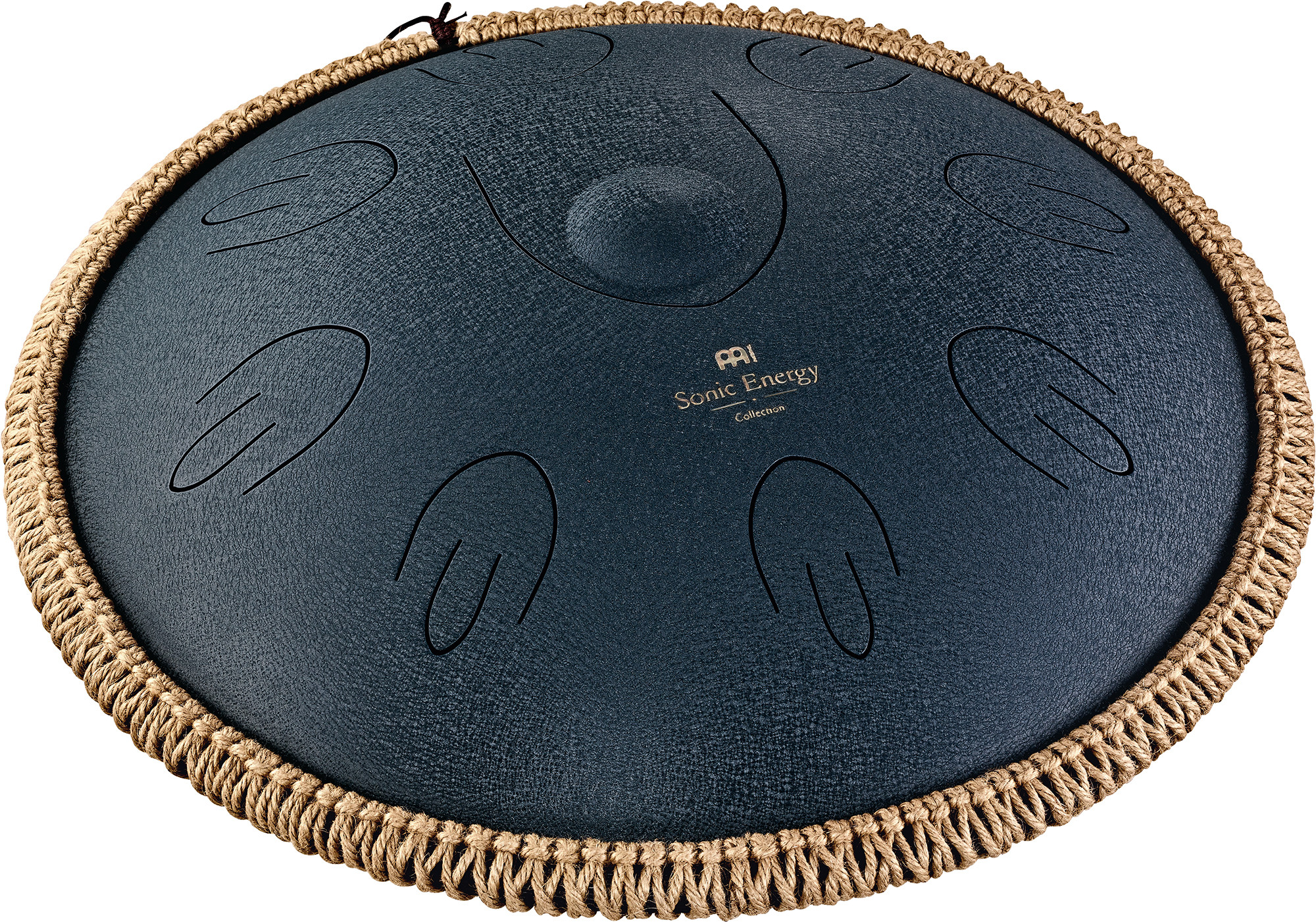 Octave Steel Tongue Drum, Marineblau, D Amara, 9 Töne, 16" / 40 cm, 440 Hz