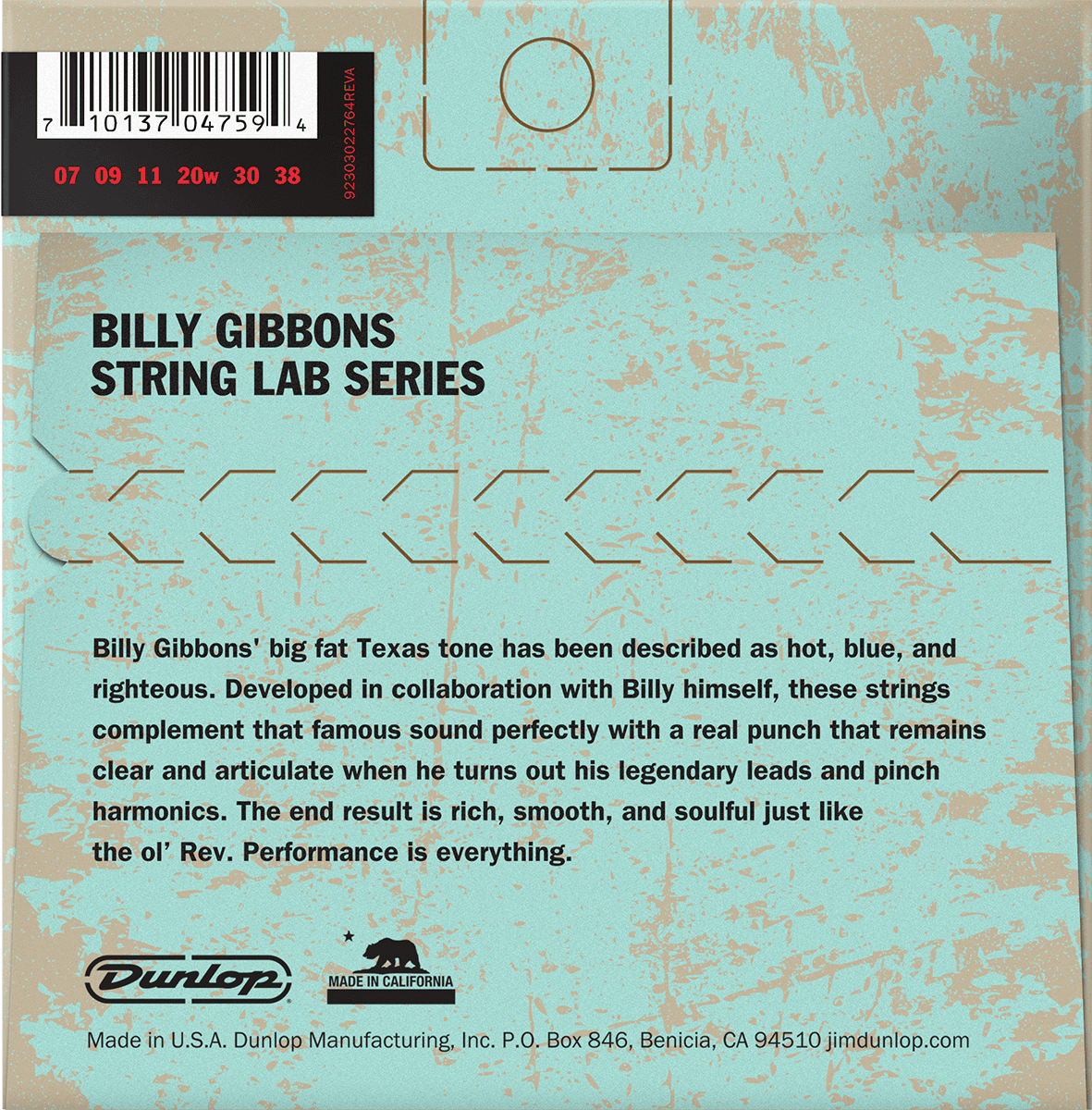 Rev Willy Mexican Lottery Strings extra light 007-038