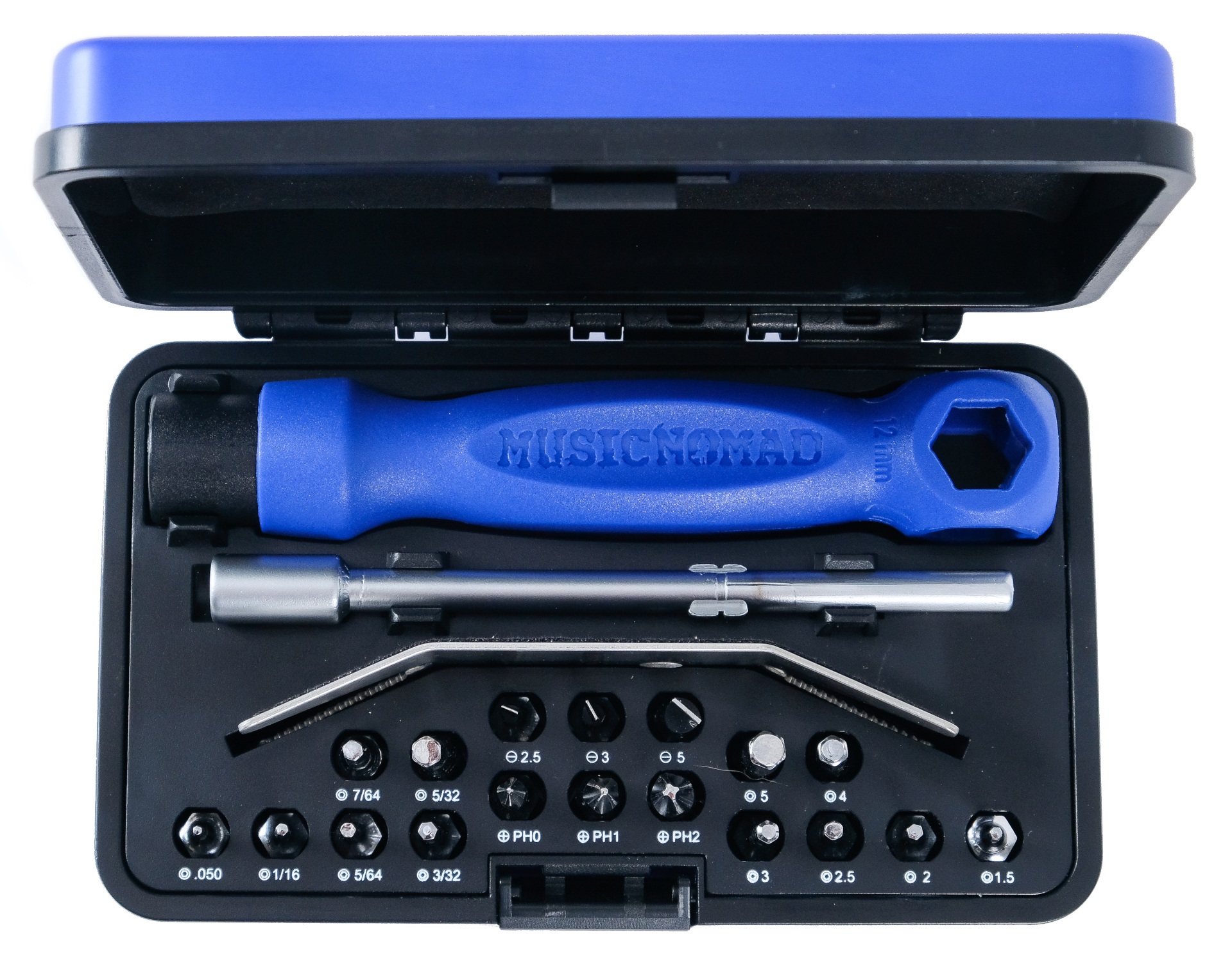 Premium Guitar Tech Screwdriver and Wrench Set