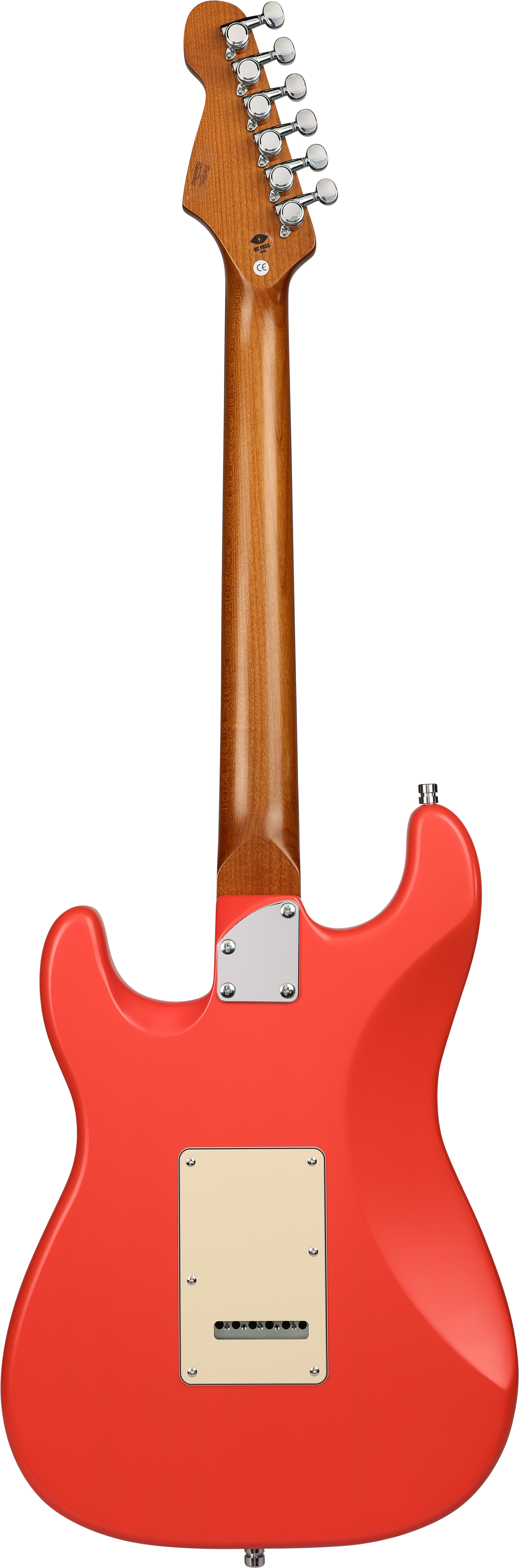 PS-3 Fiesta Red SSS ST-Style E-Gitarre