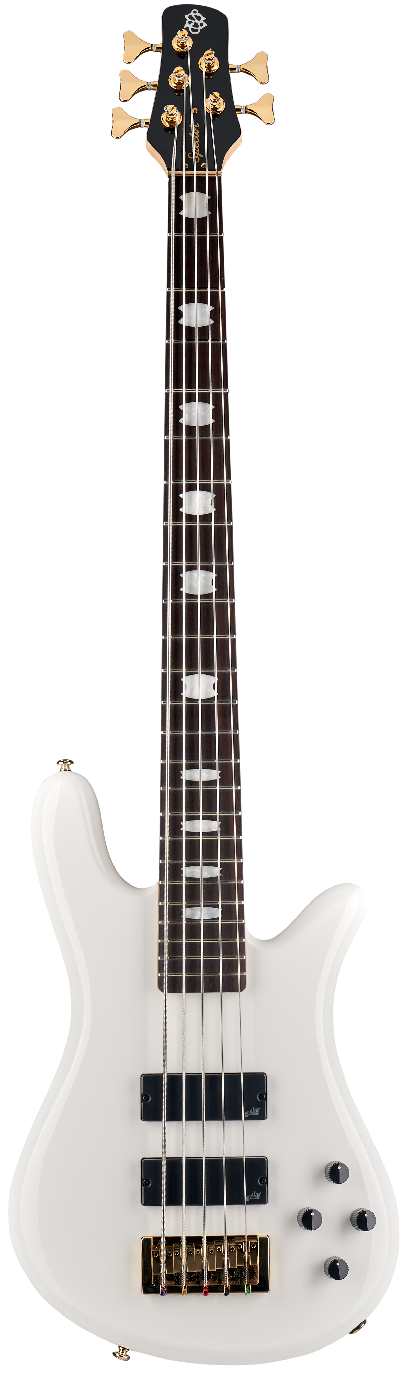 Icon NS-5 Bolt-On White Gloss E-Bass