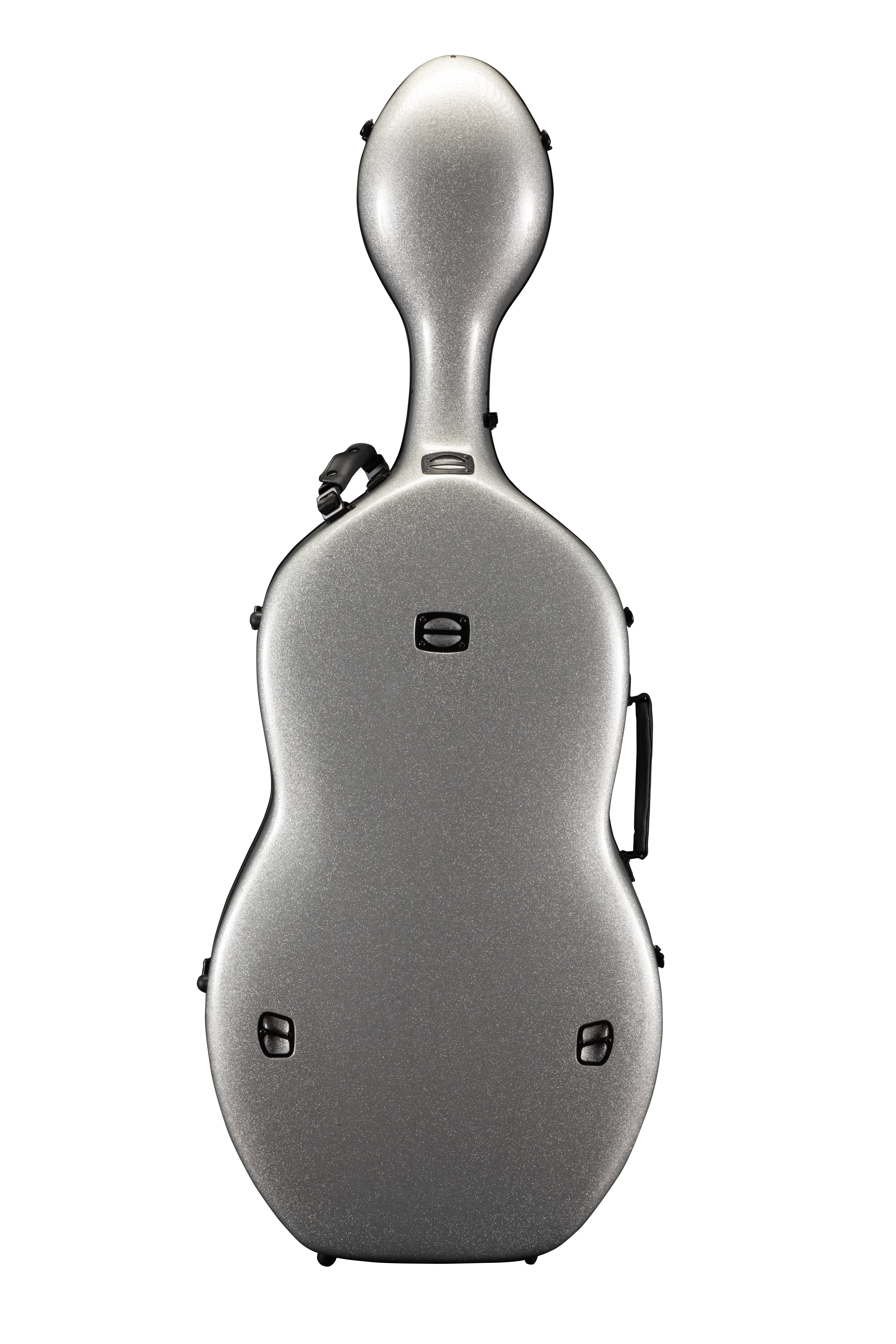 M5 Cello Case Sparkle Silver
