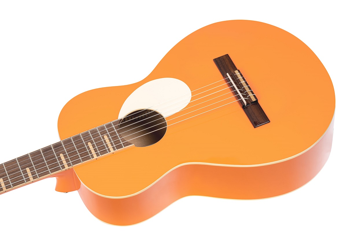 RGA-ORG Akustikgitarre Sky Blue + Bag