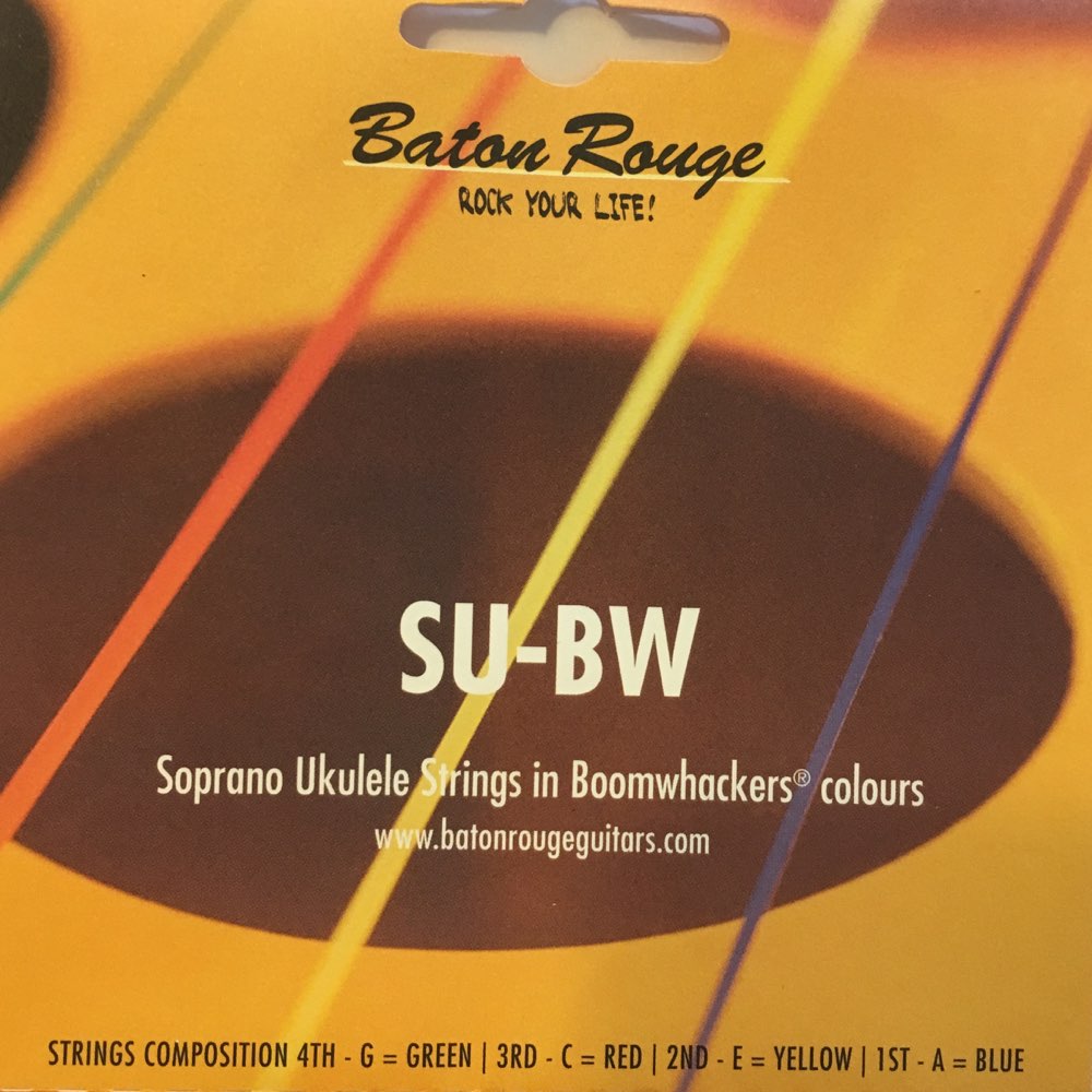SU-BW Saitensatz für Sopranukulele, bunt