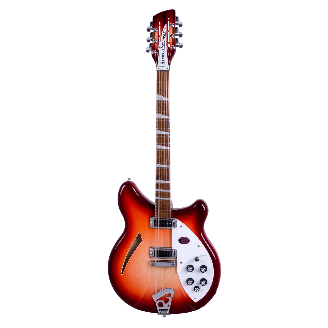360/12 FG Fireglo Semiakustik-Gitarre