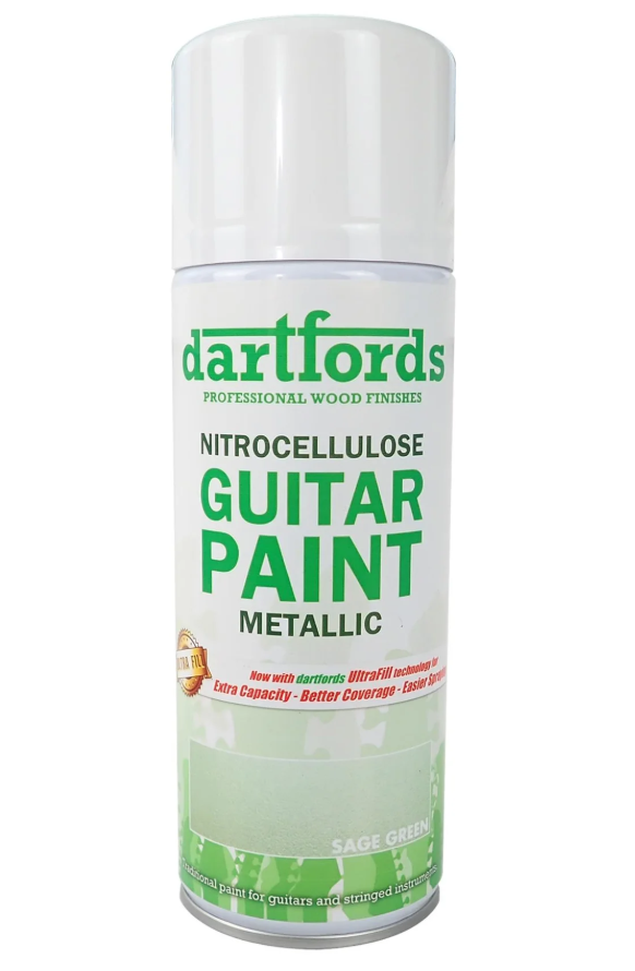 Nitrocelluloselack Sage Green Metallic - 400ml Aerosol