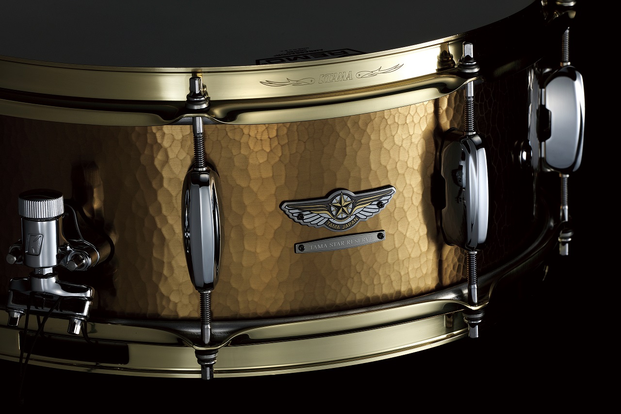 14" x 5,5" Star Reserve Hand Hammered Brass Snare Drum