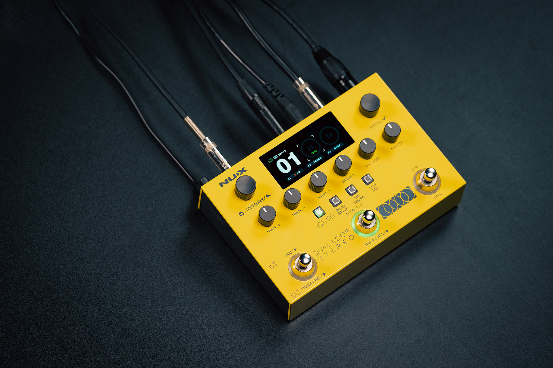 NUX Dual Loop Stereo Looper Pedal für Musiker