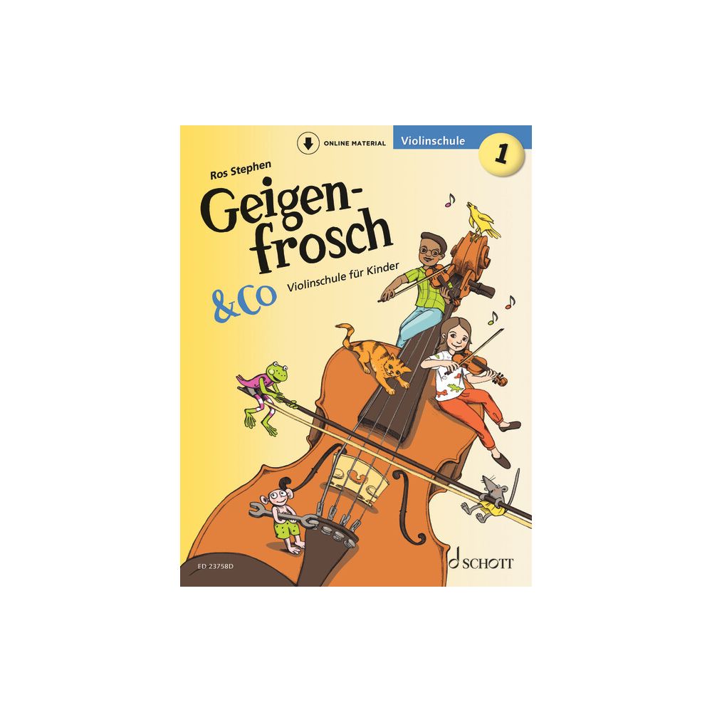 Geigenfrosch: Violinenschule 1