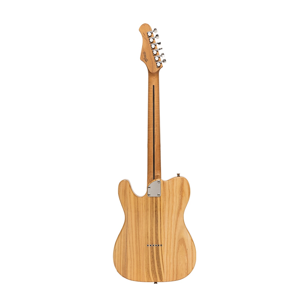 T-Style E-Gitarre Natural Set Plus
