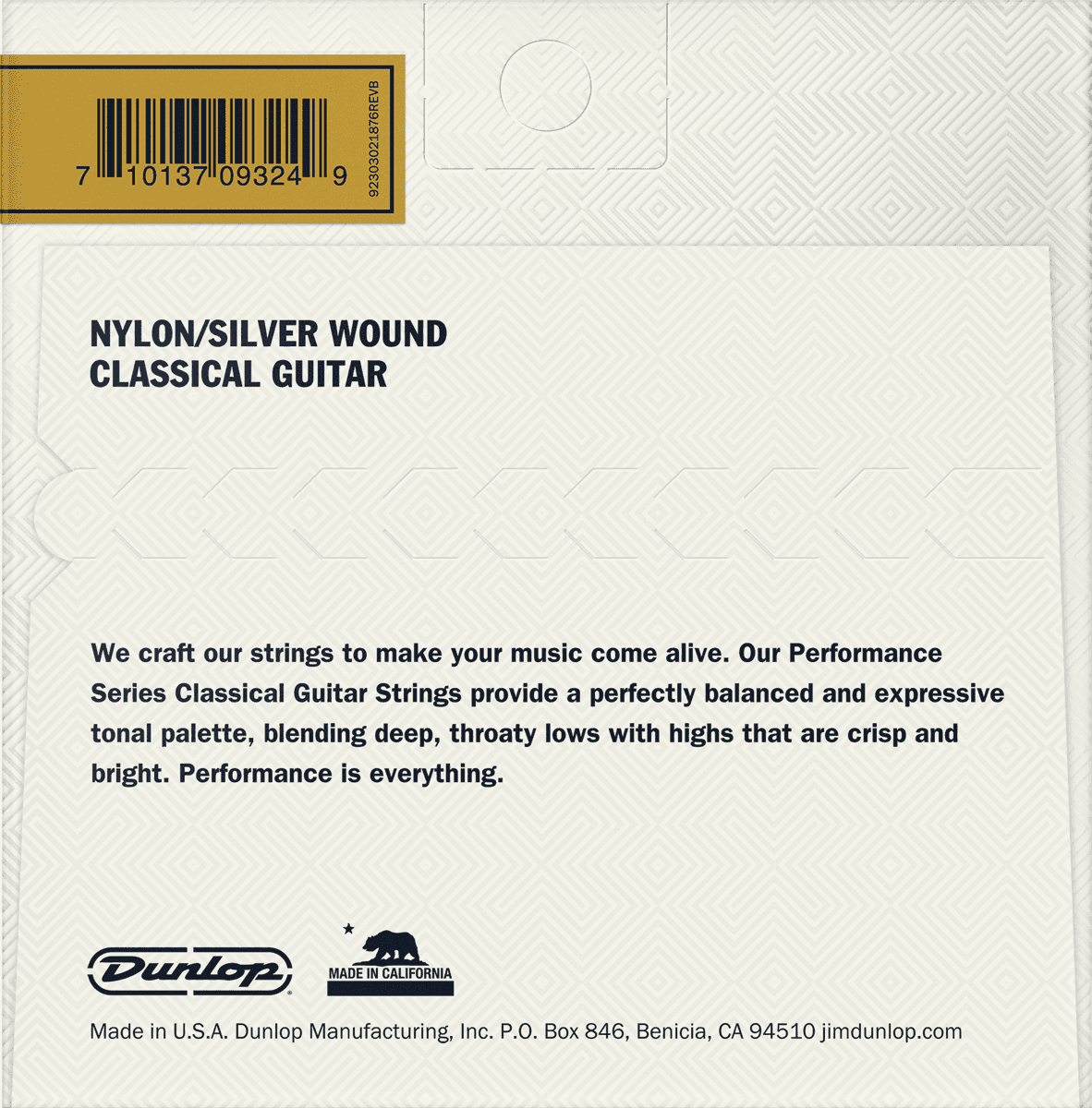 Classical Nylon Silver Wound DCV100NB Normal Tension, Ball End