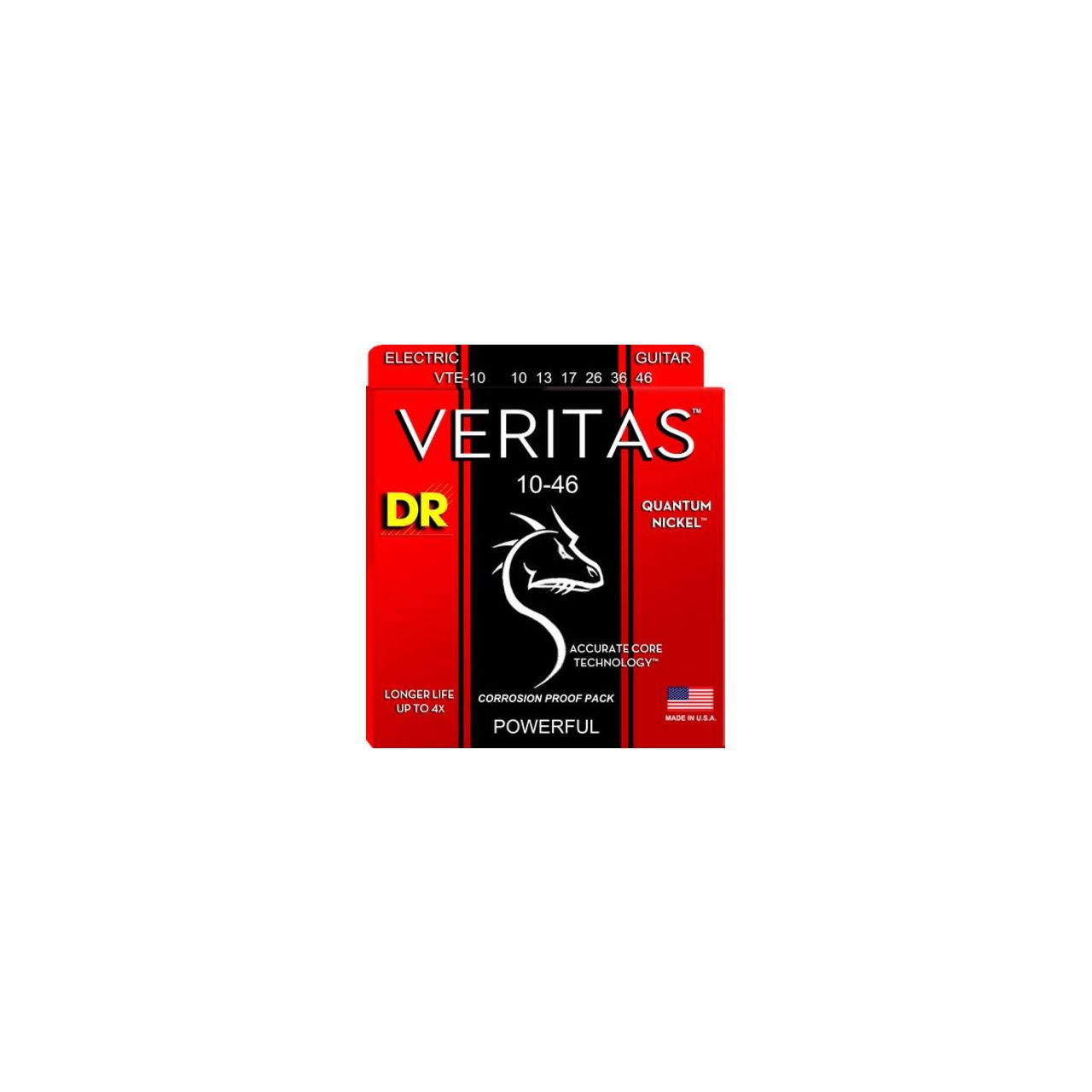 VERITAS Quantum Nickel, Medium 010", 013", 017", 026", 036", 046"