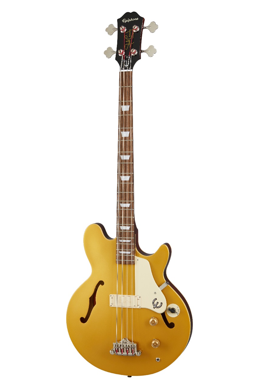 Jack Casady Bass (Left-handed) Metallic Gold