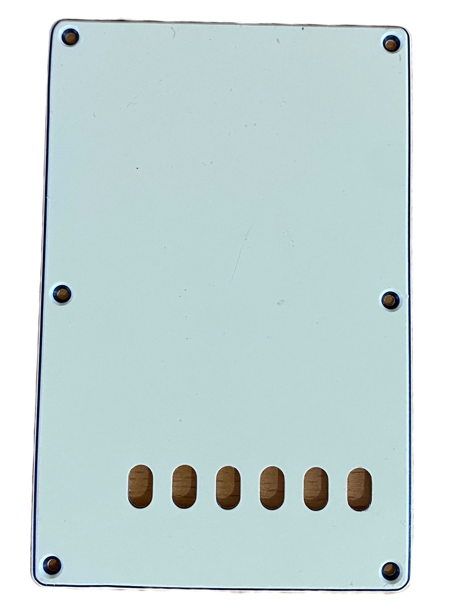 Off Weiß Backplate für Strat Style E-Gitarre