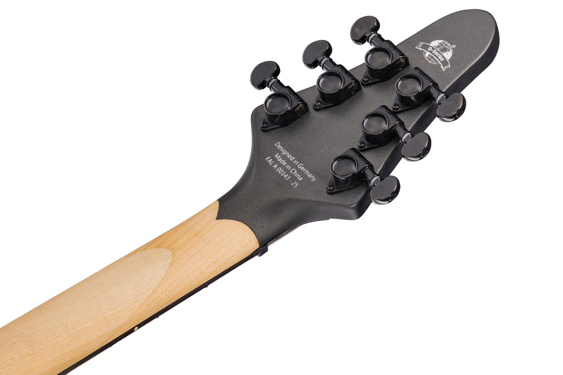 Artist Line Breaker WH-1 - Solid Charcoal Metallic Satin E-Gitarre