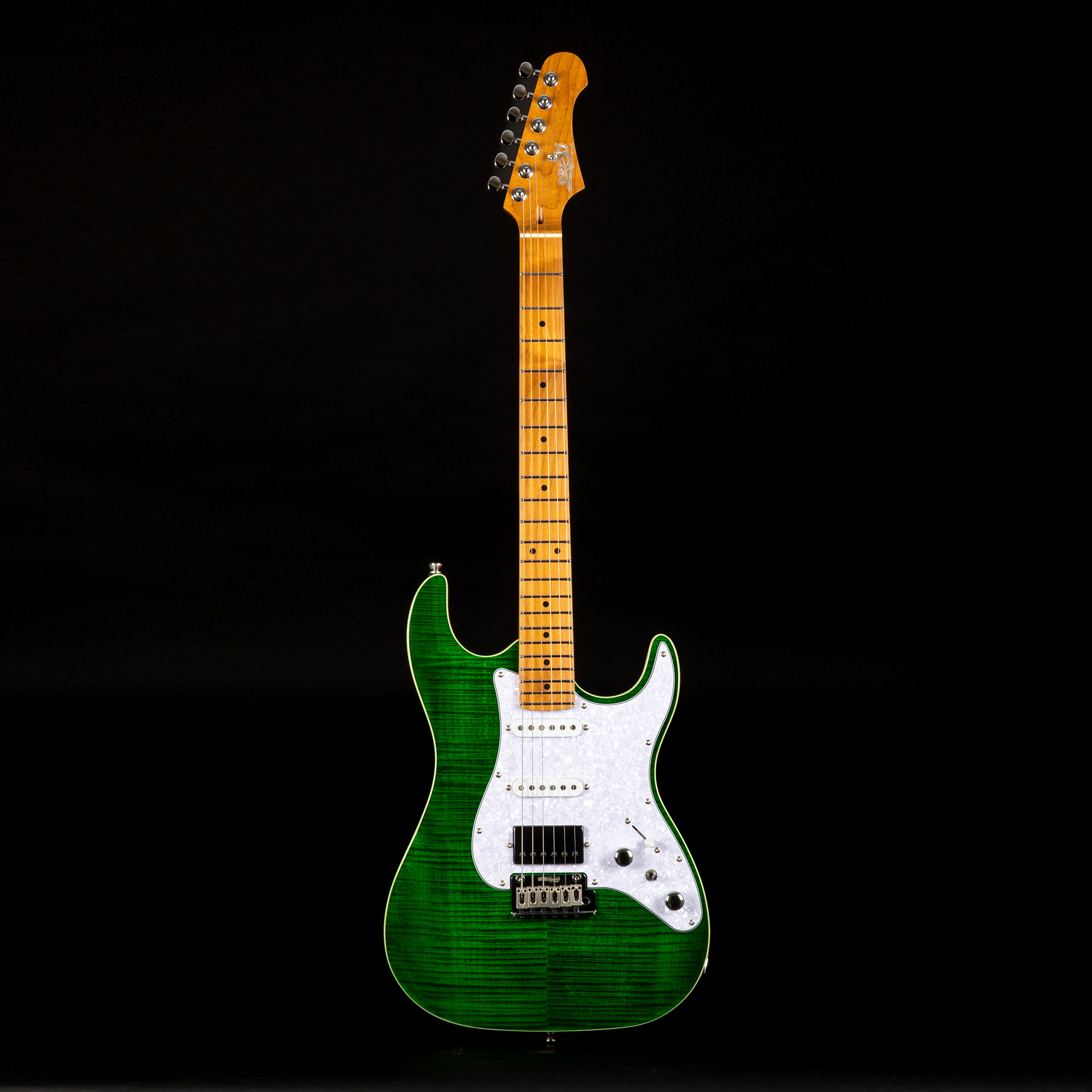 JS-600 TGR E-Gitarre Transparent Green