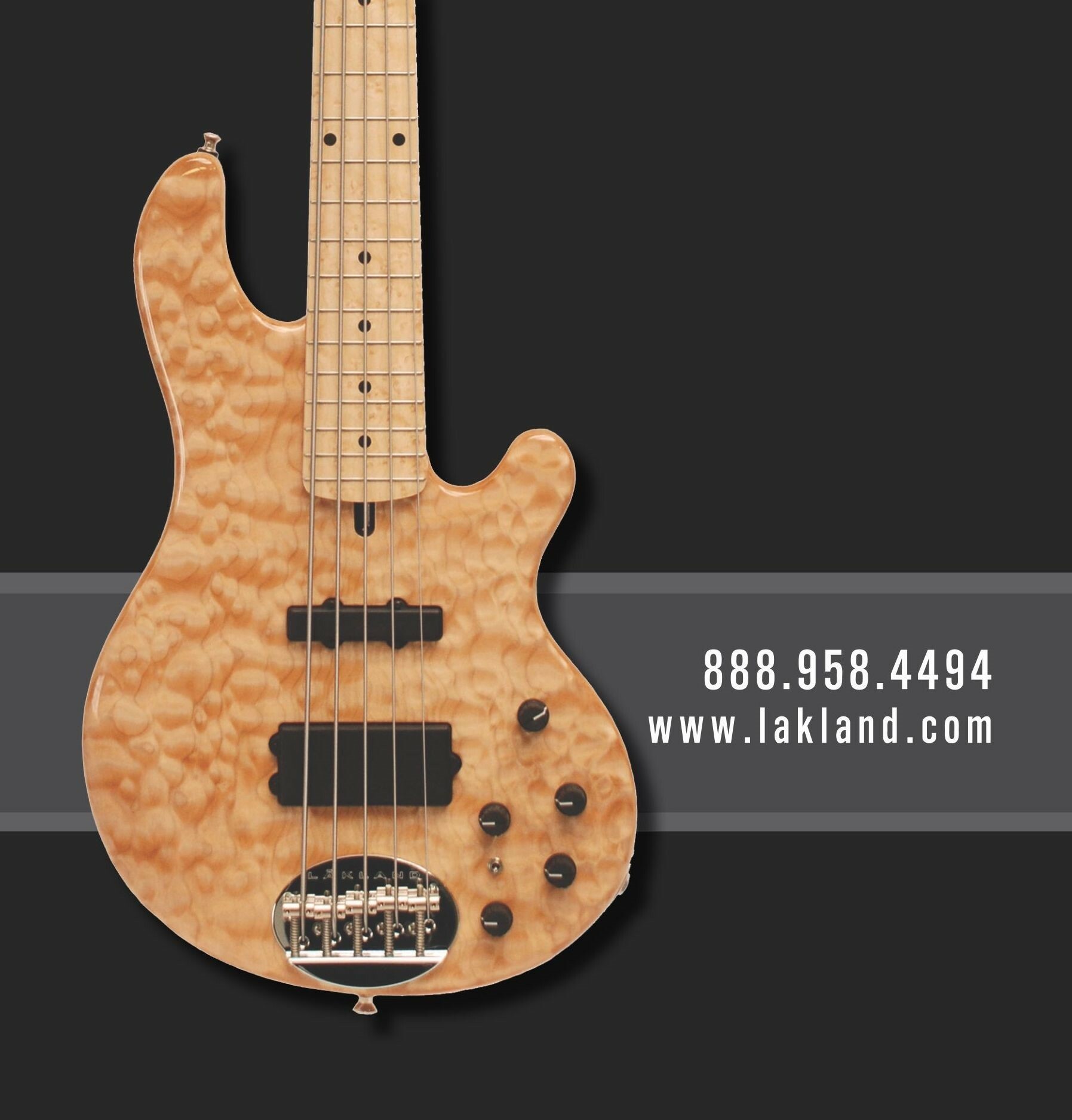 Custom Wound Nickel Electric Bass String Set 5-String Light 040-128