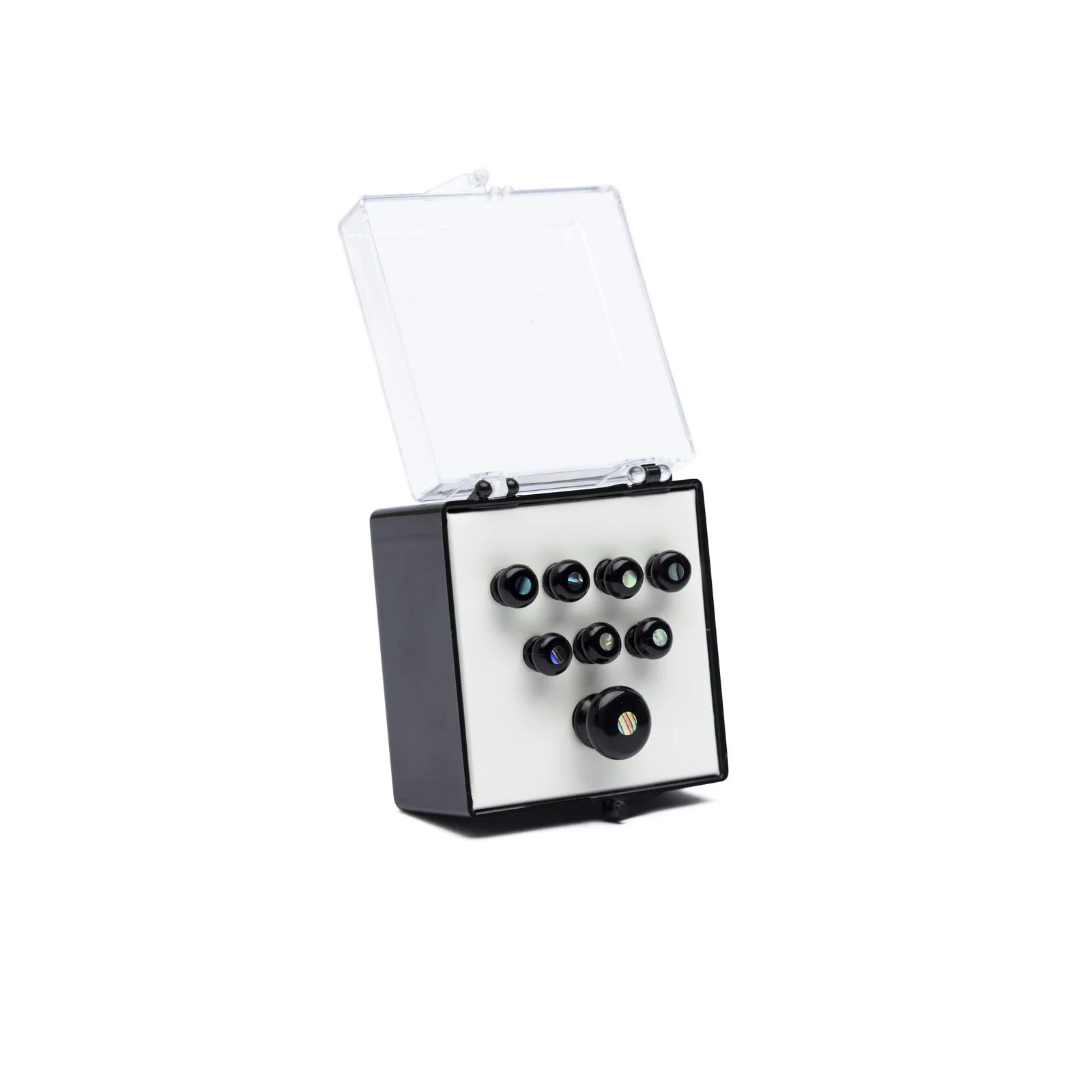 Pin Set Pearl Inlay Black 42