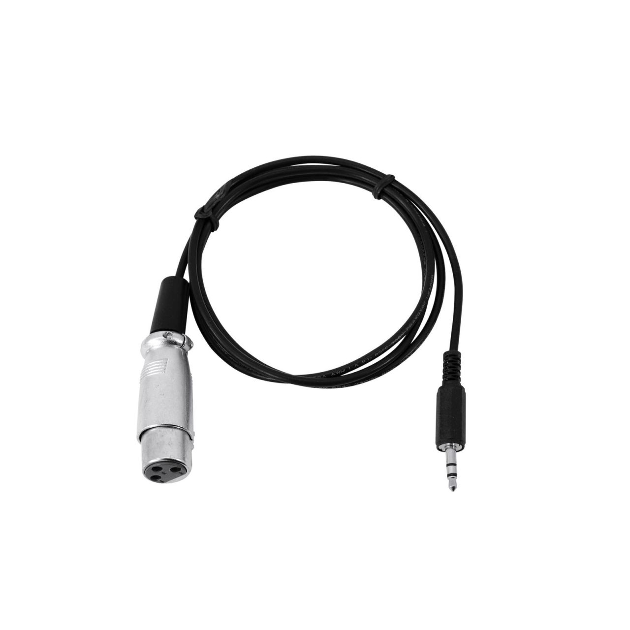 DMX-Adapter OUT Klinke 3,5/XLR 1m