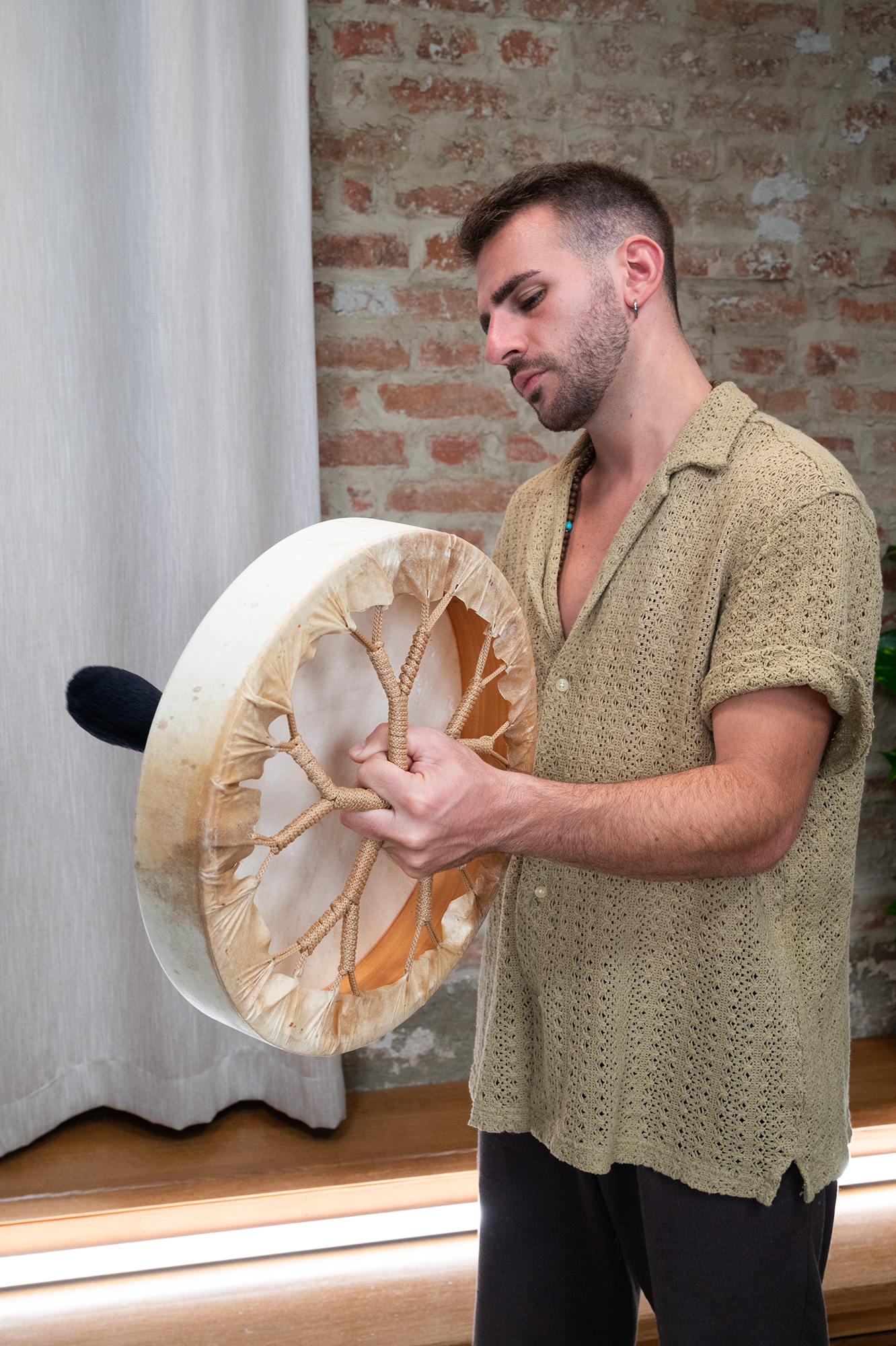 Spirit Drum Ziegenfell 15.35"