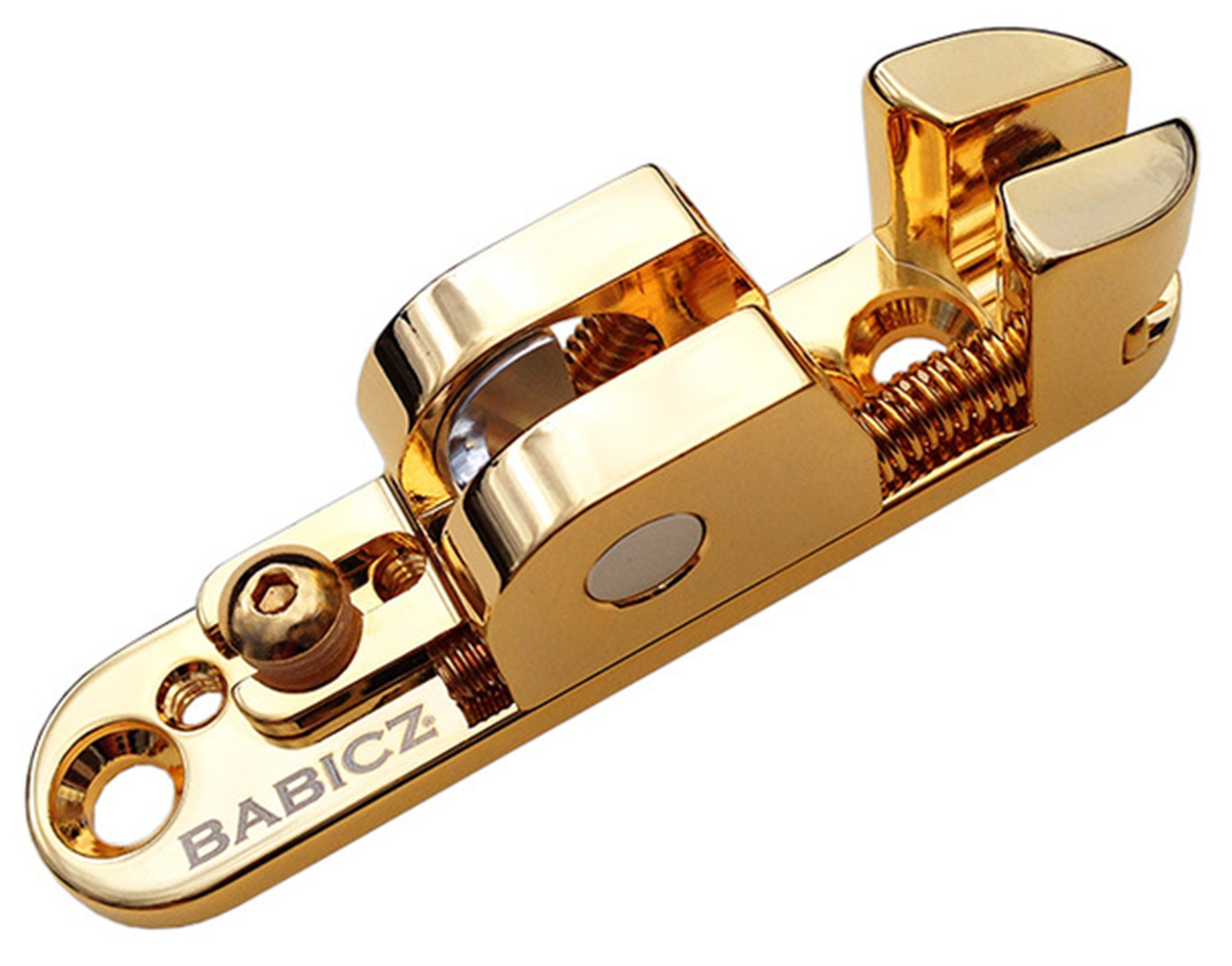 Babicz FCH-1 Solorail individual Bass Saddle Bridge - Gold