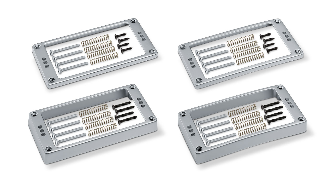 Pickup Frames - curved high - Satin Chrome