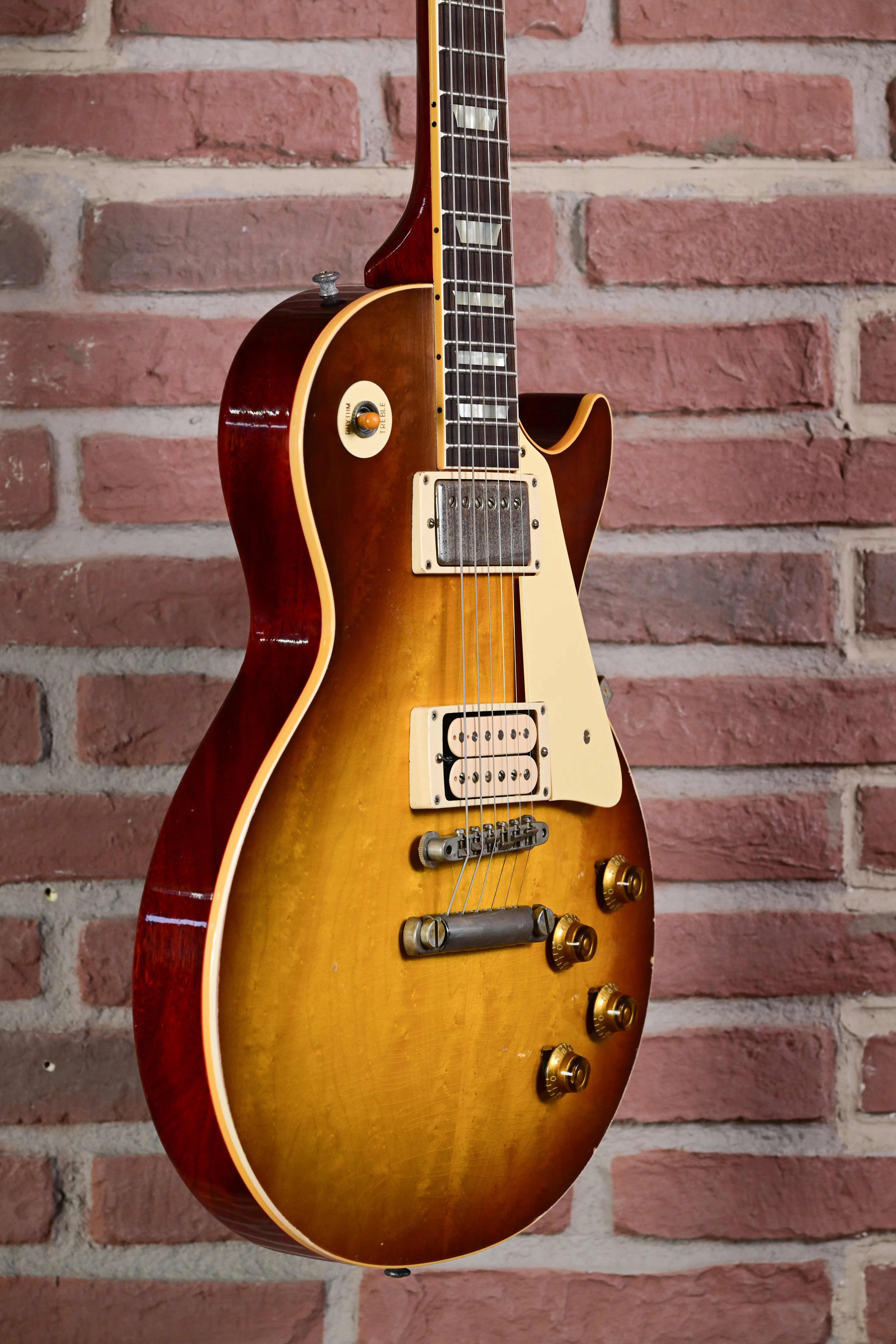 Custom  59 Les Paul Standard Birdseye Light Aged Peach Tea Burst Limited Edition