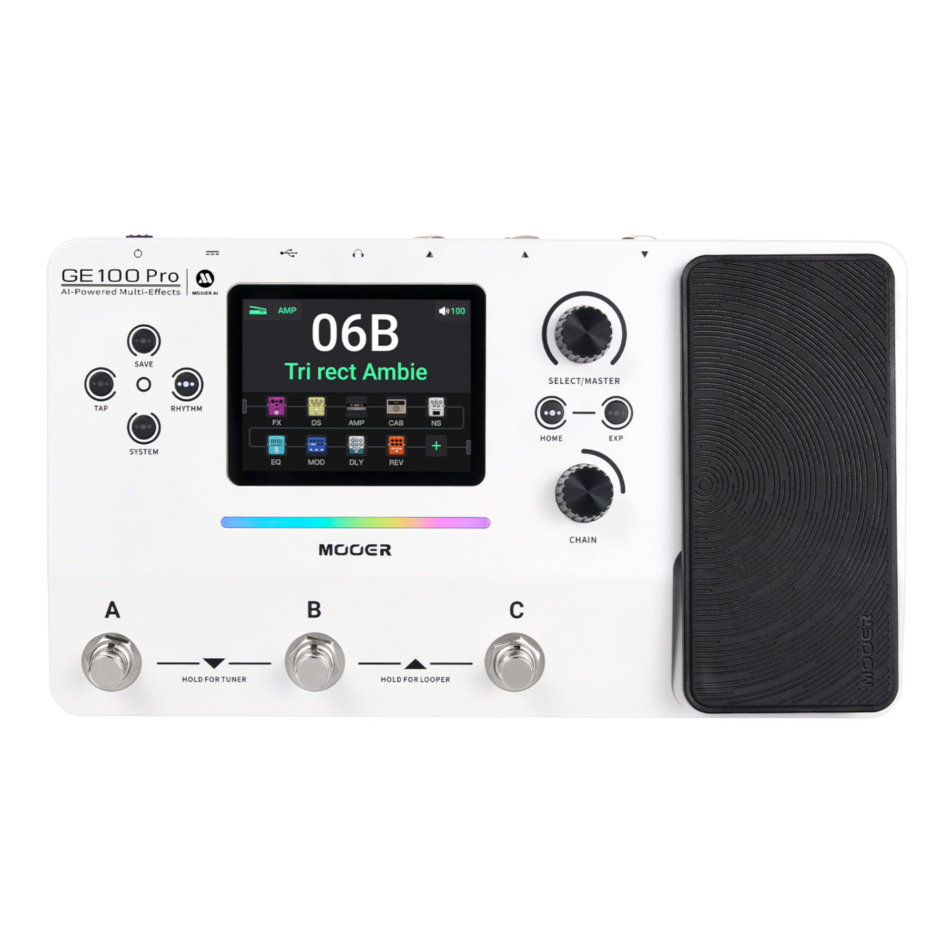 GE 100 Pro Guitar Multi FX Processor