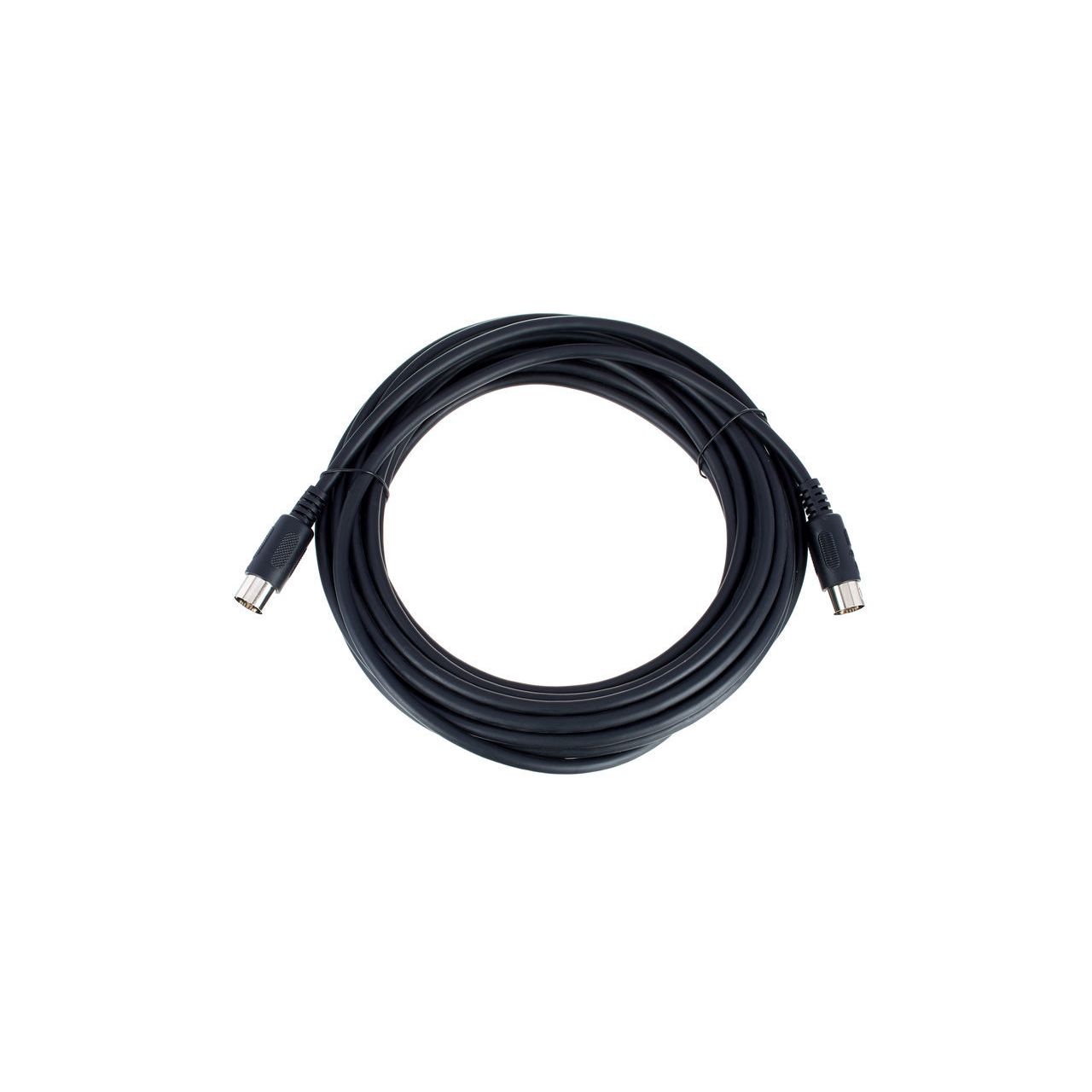 8-Pin DIN Footswitch Cable - Male/Male, 25'
