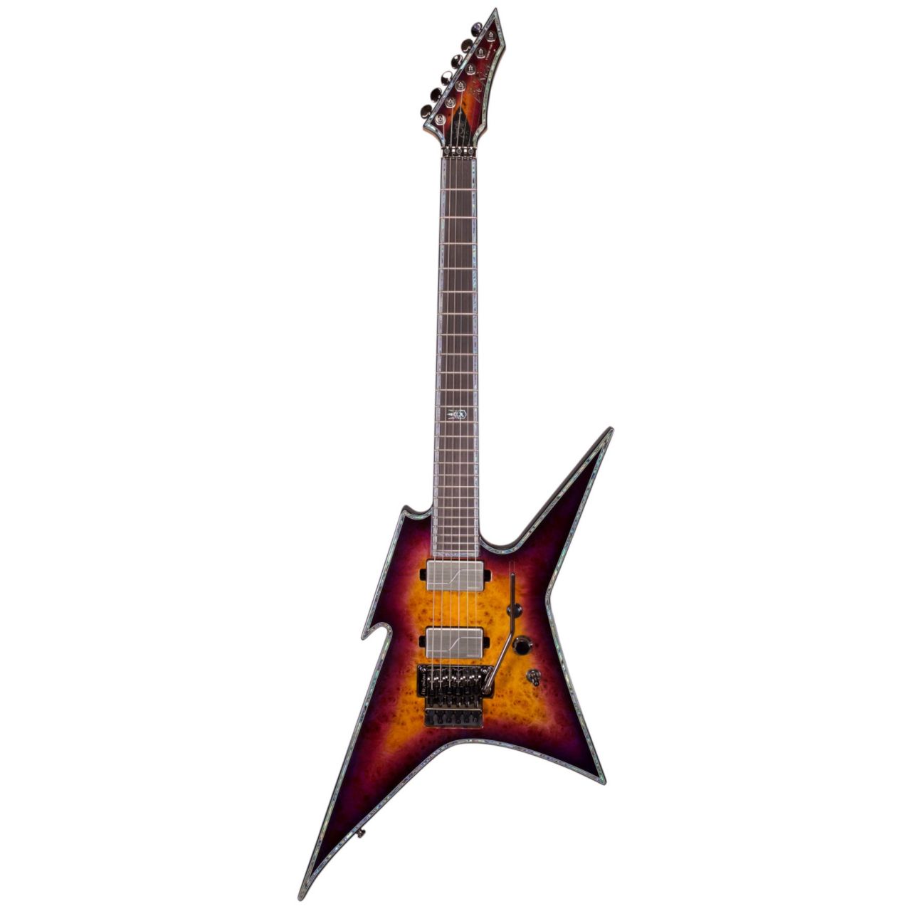 Ironbird Extreme Exotic with Floyd Rose - Burl Top, Purple Haze Ironbird Extreme Exotic with Floyd Rose - Burl Top, Purple Haze
