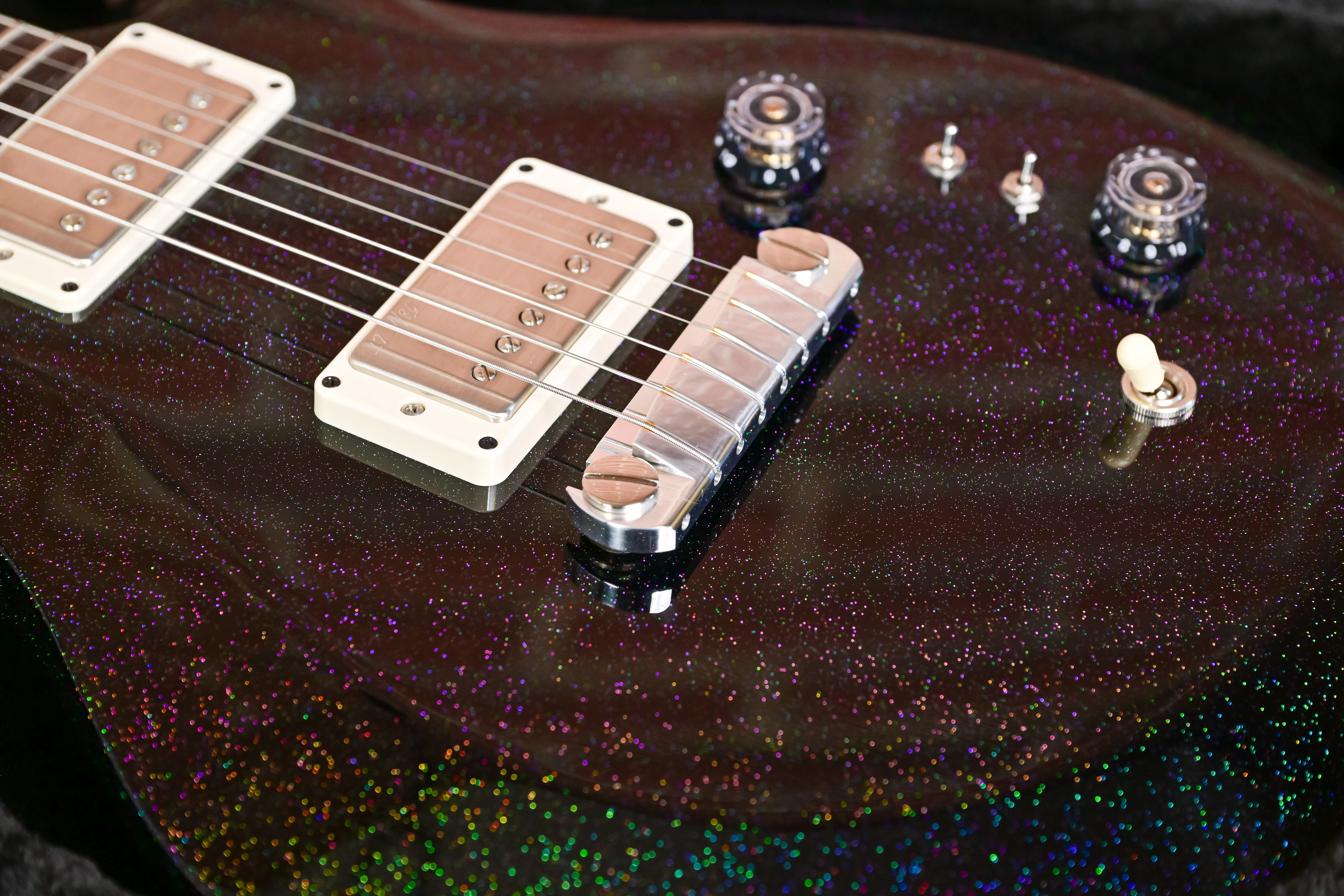 S2 Mira 594 Black  Rainbow Holoflake